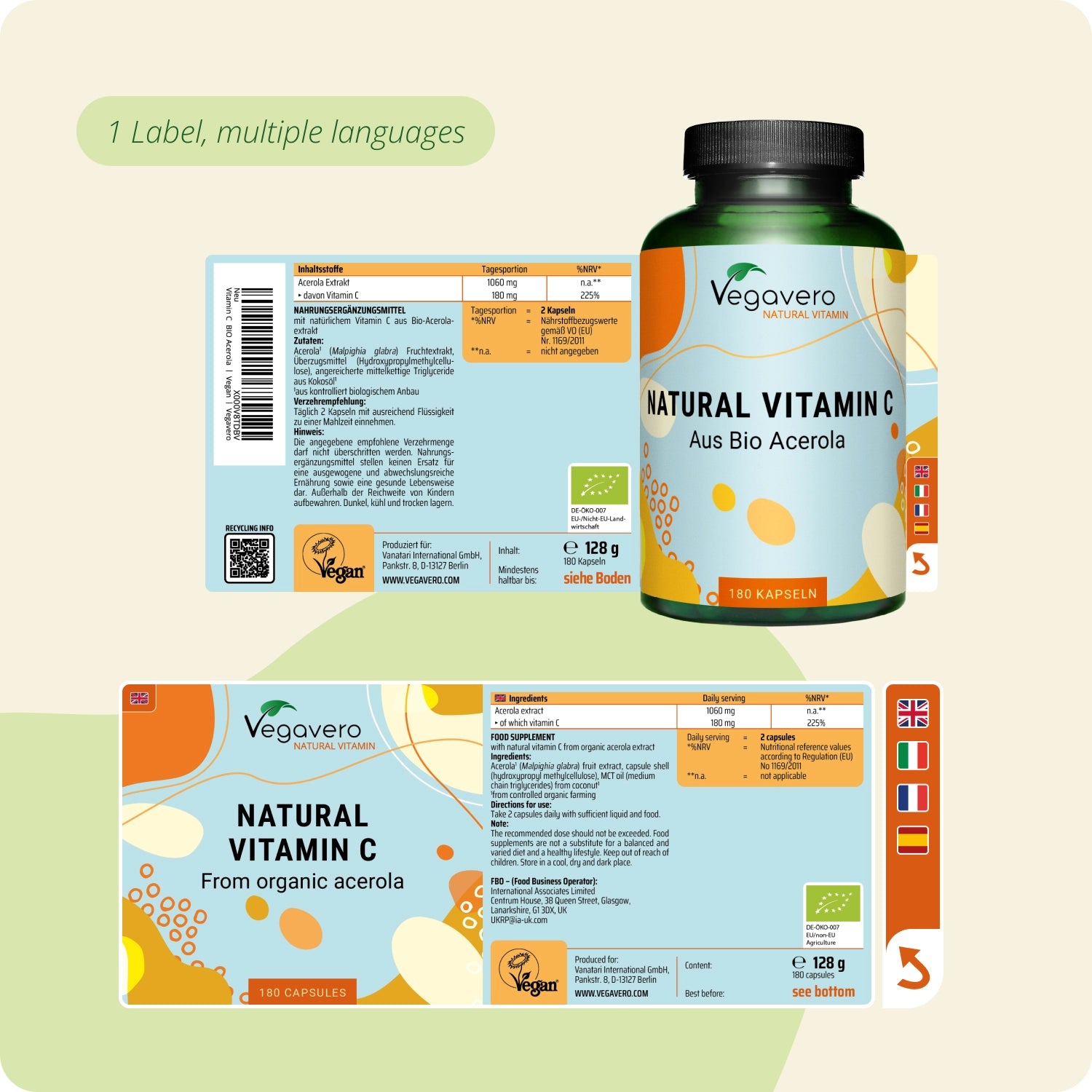 Vitamine C Naturelle Gélules Bio