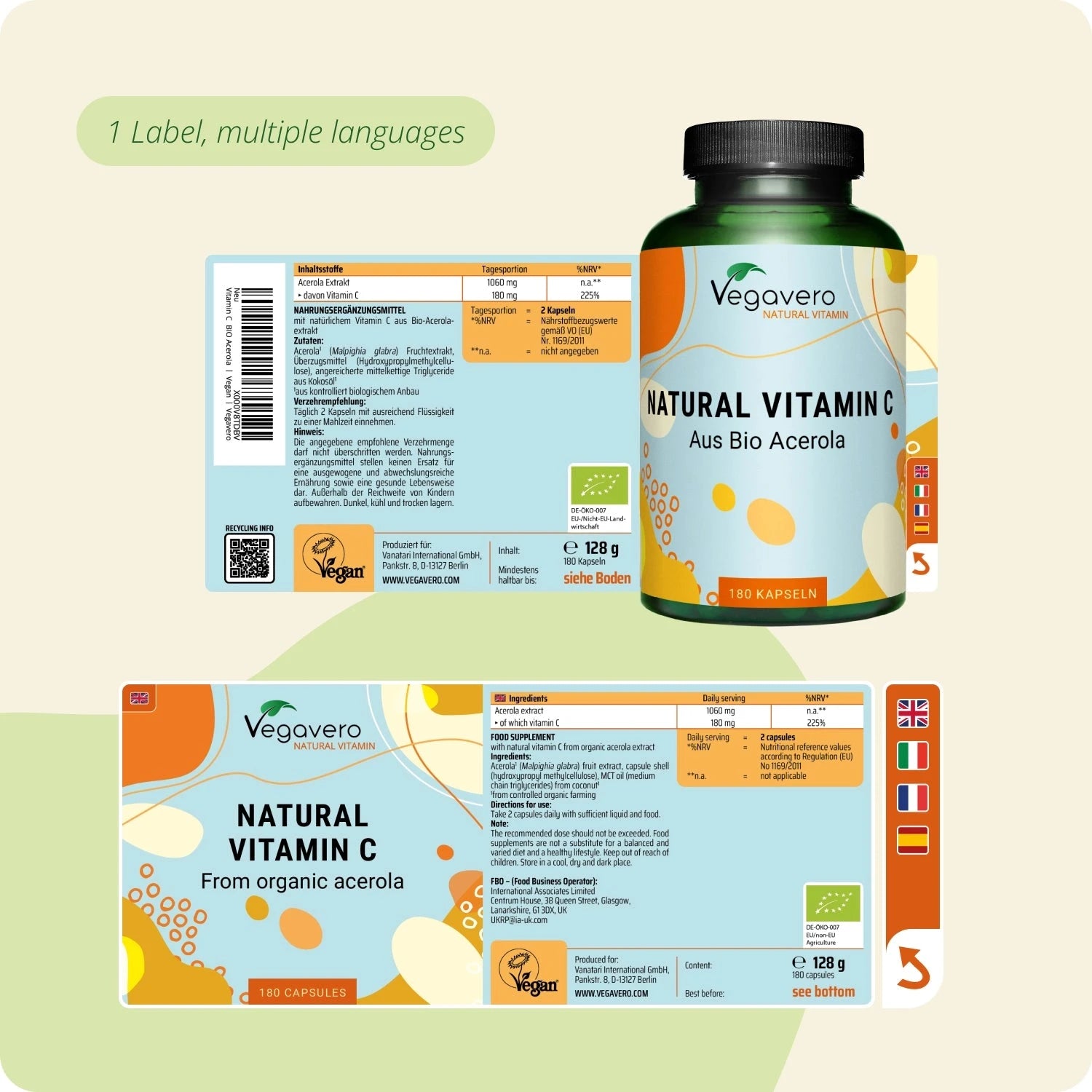 Vitamine C Naturelle Gélules Bio