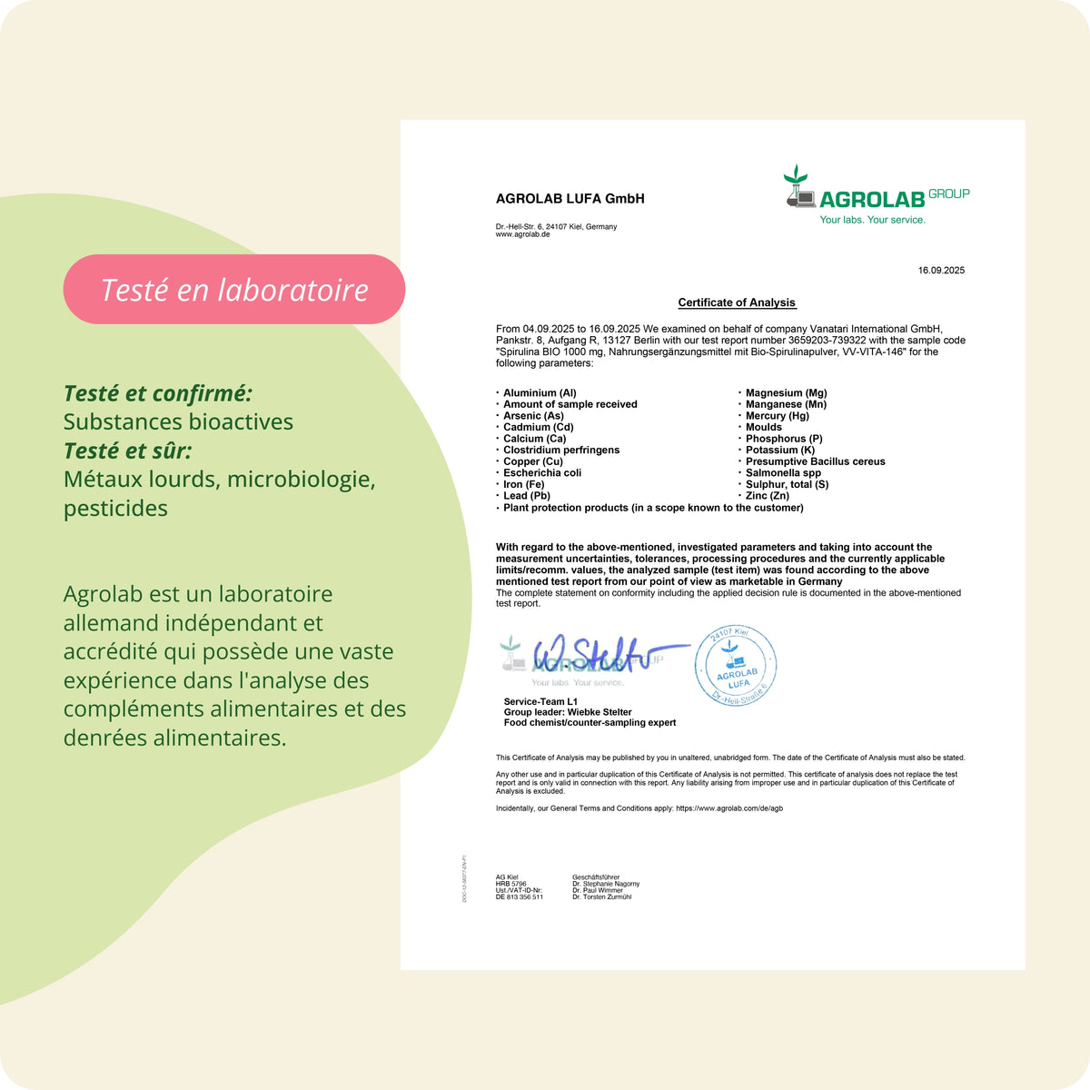 Spiruline Comprimés Bio