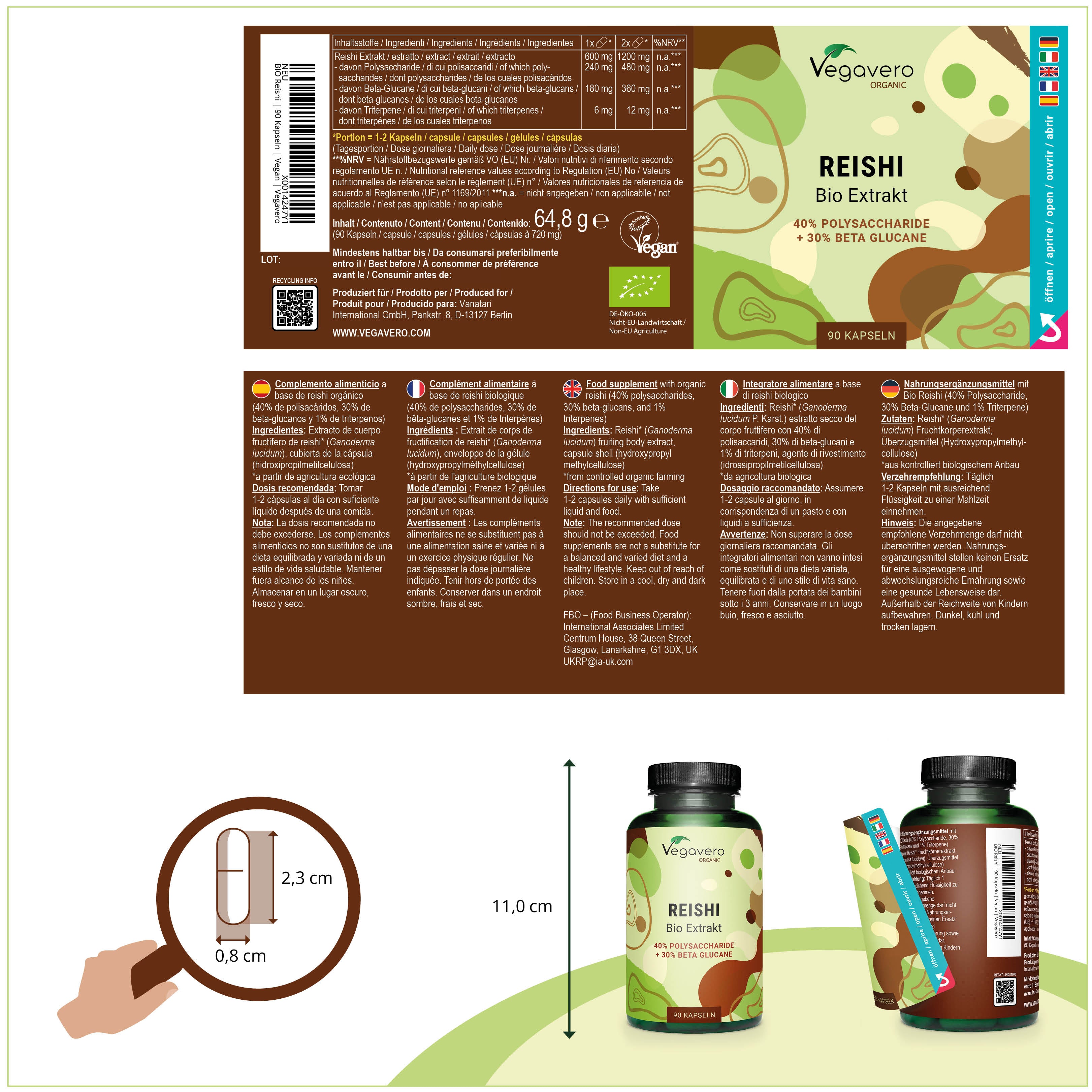 Reishi Extrait Gélules Bio