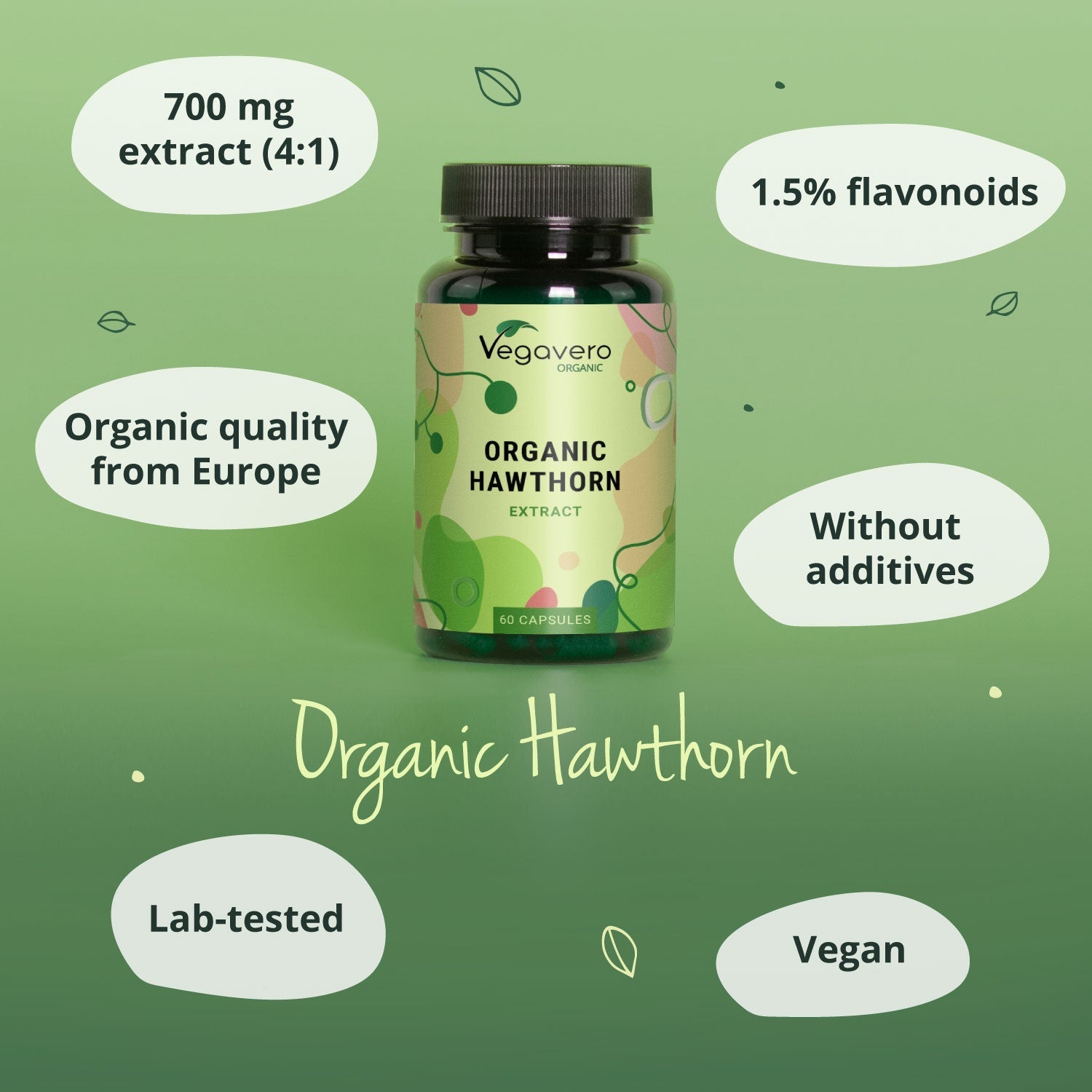 Aubépine Extrait Gélules Bio