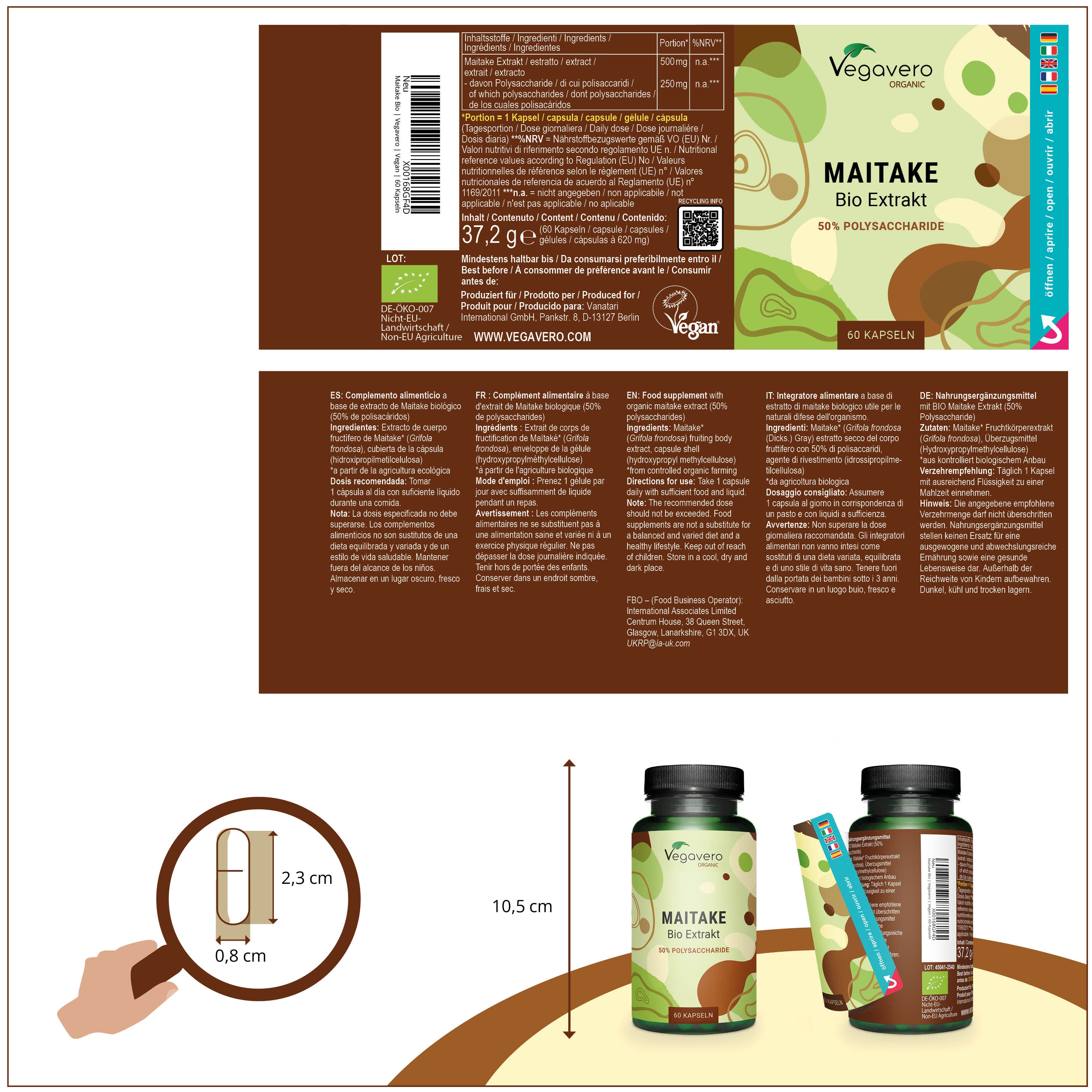 Maitake Extrait Gélules Bio