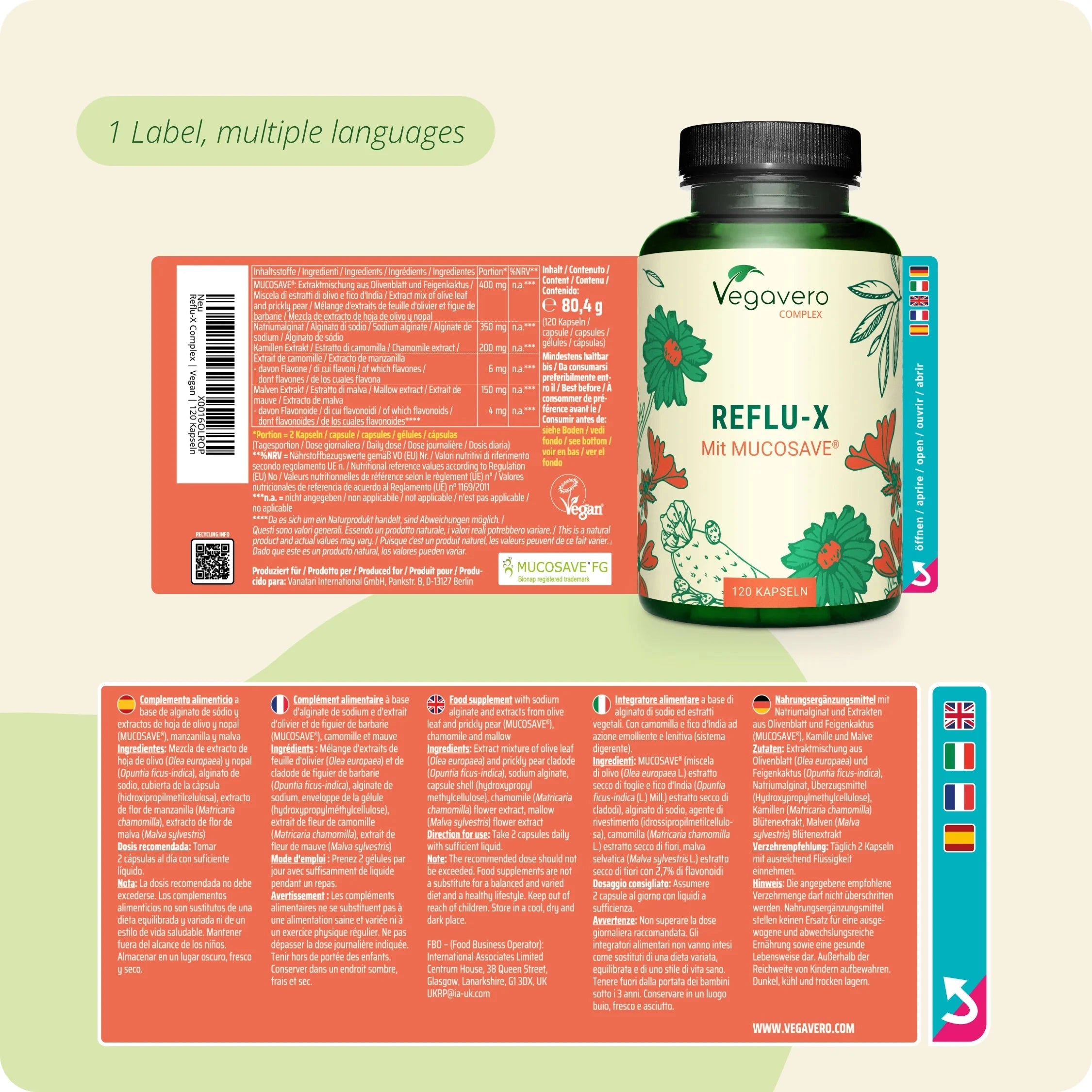 Reflu-X Complex Gélules