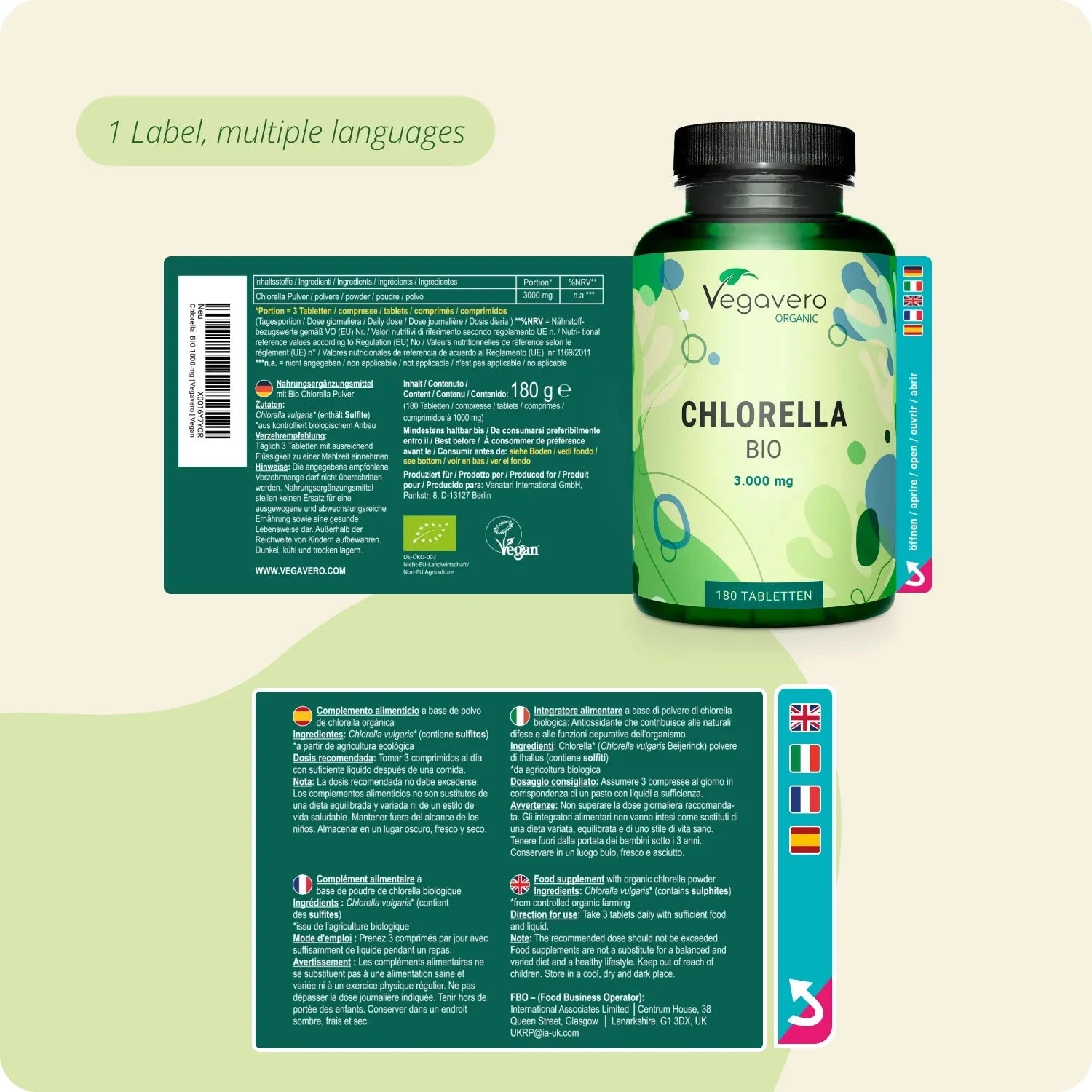 Chlorella Gélules Bio