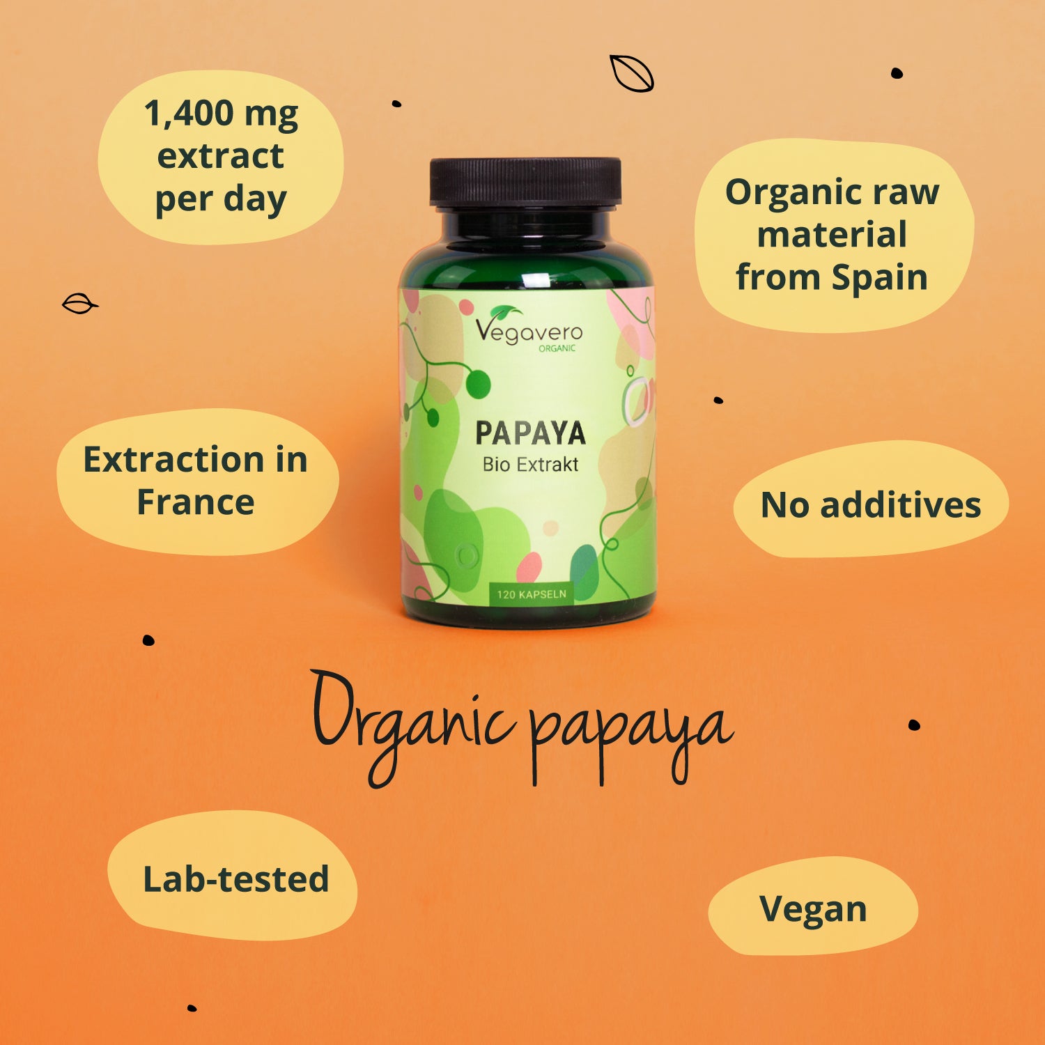 Extrait de Papaye Gélules Bio