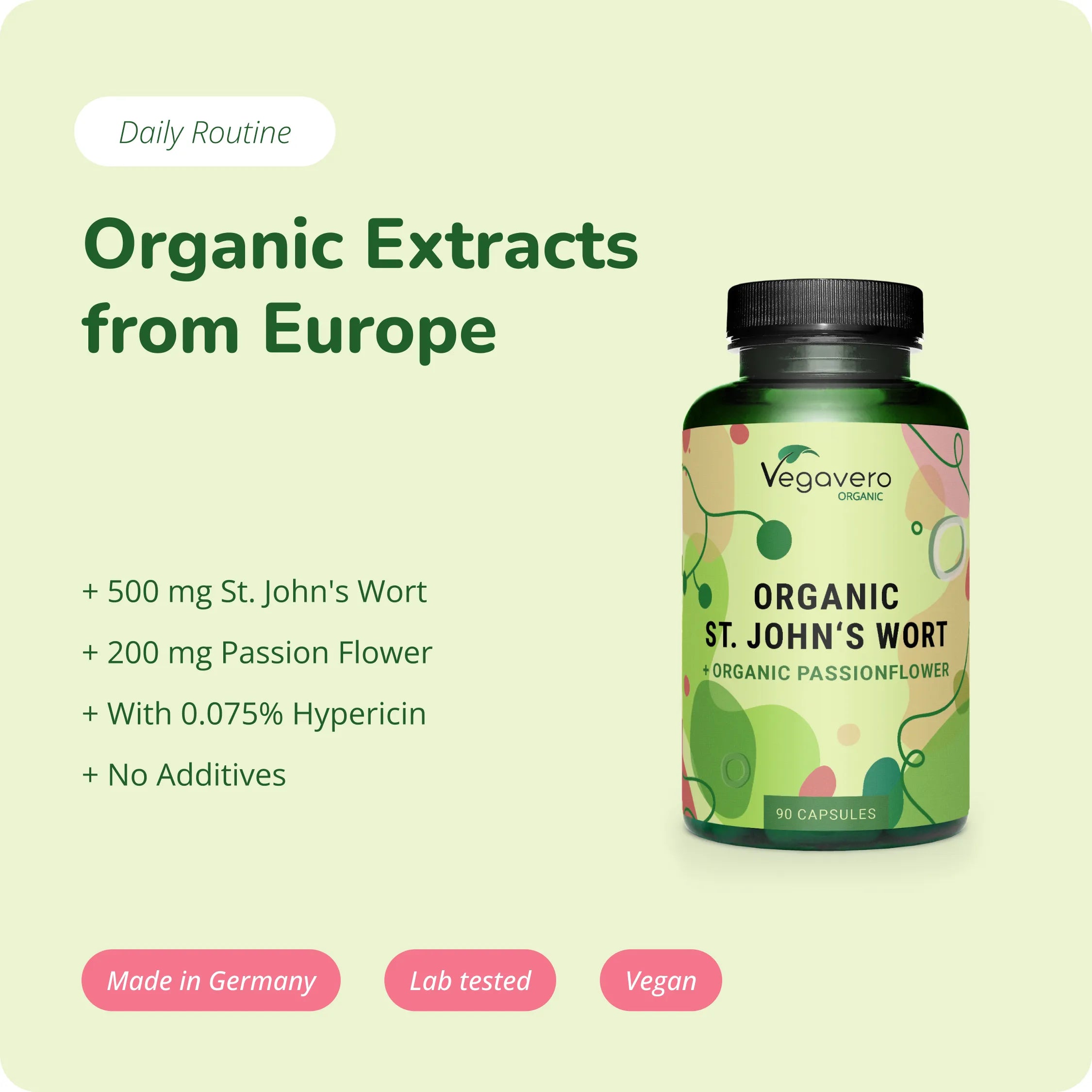 Millepertuis + Passiflore Gélules Bio