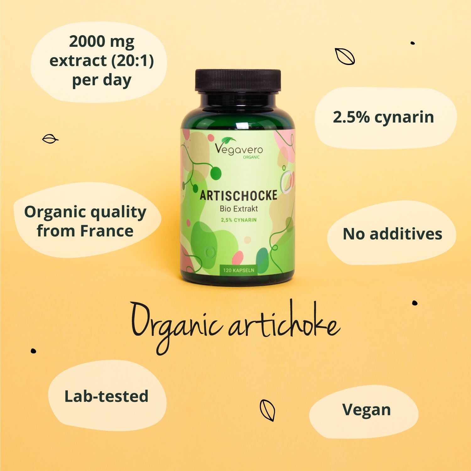 Artichaut Extrait Gélules Bio