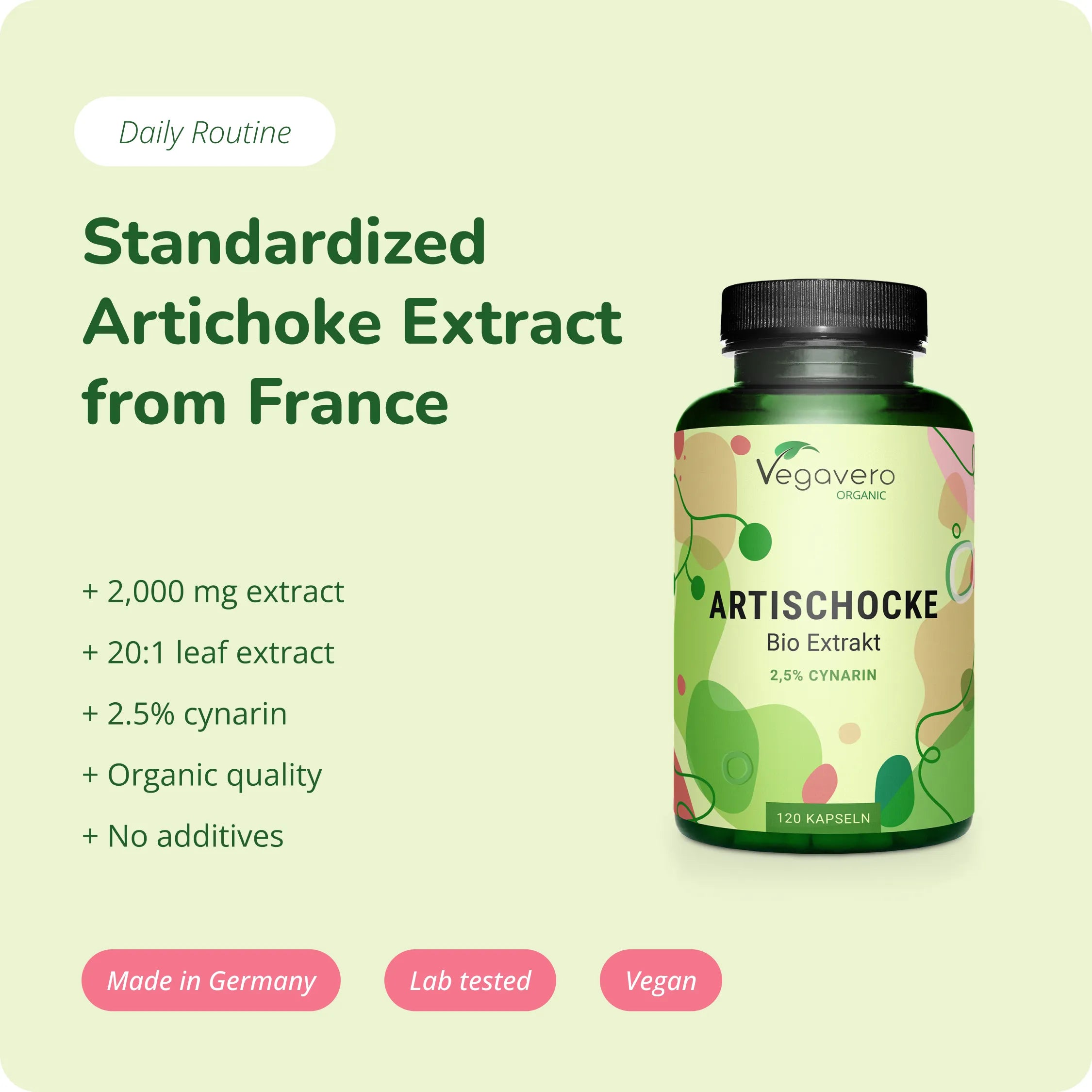 Artichaut Extrait Gélules Bio
