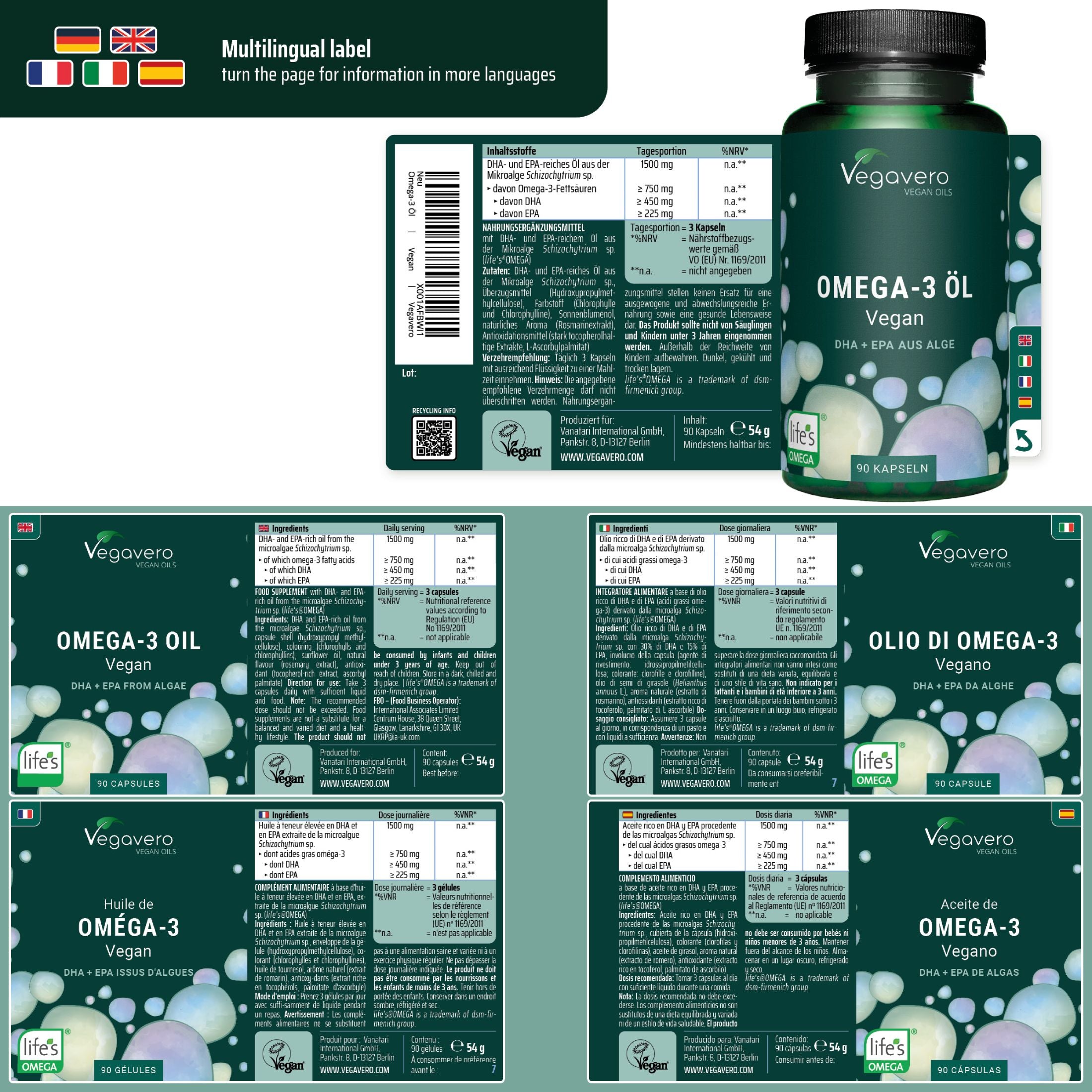 Omega 3 Huile Gélules