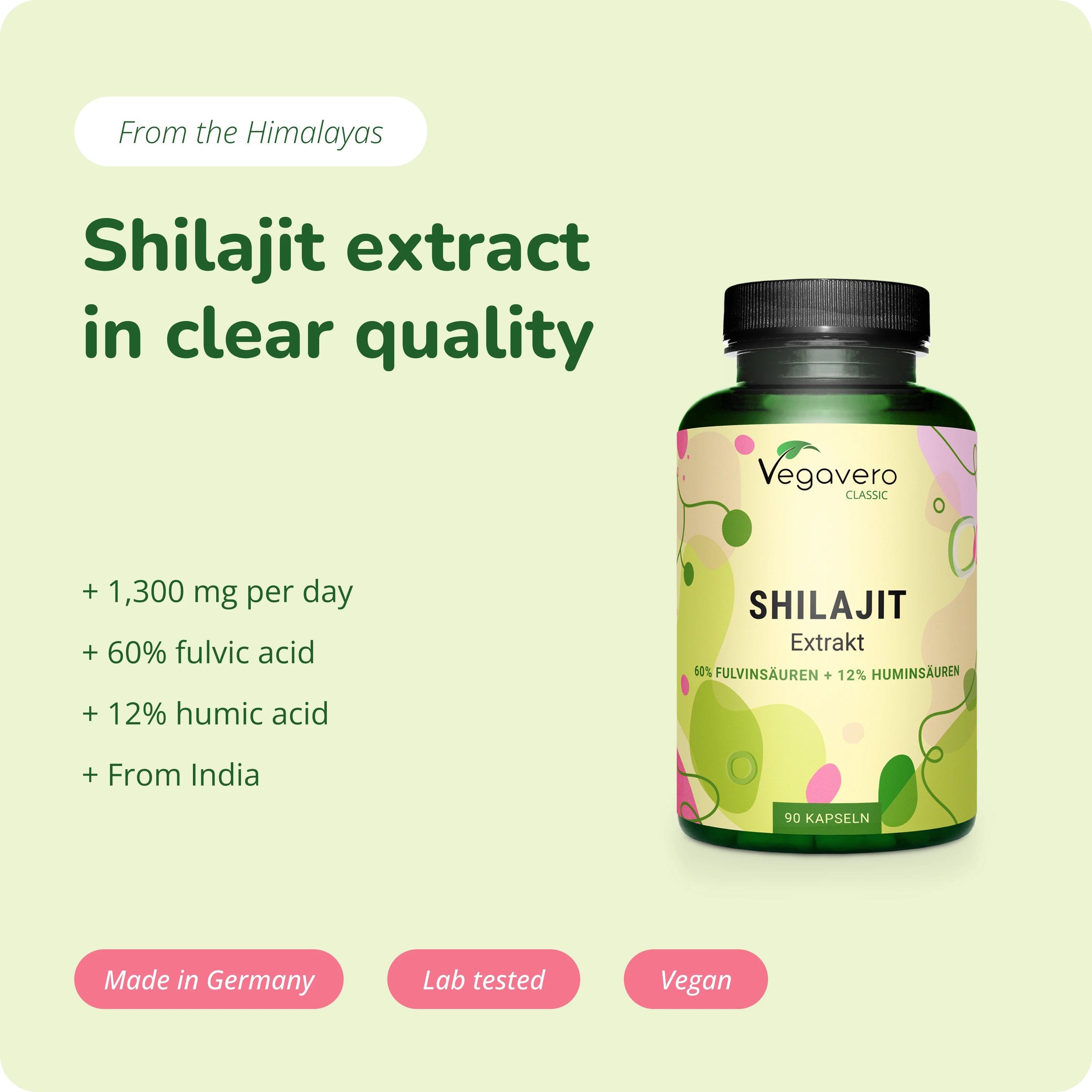 Shilajit Extrait Gélules