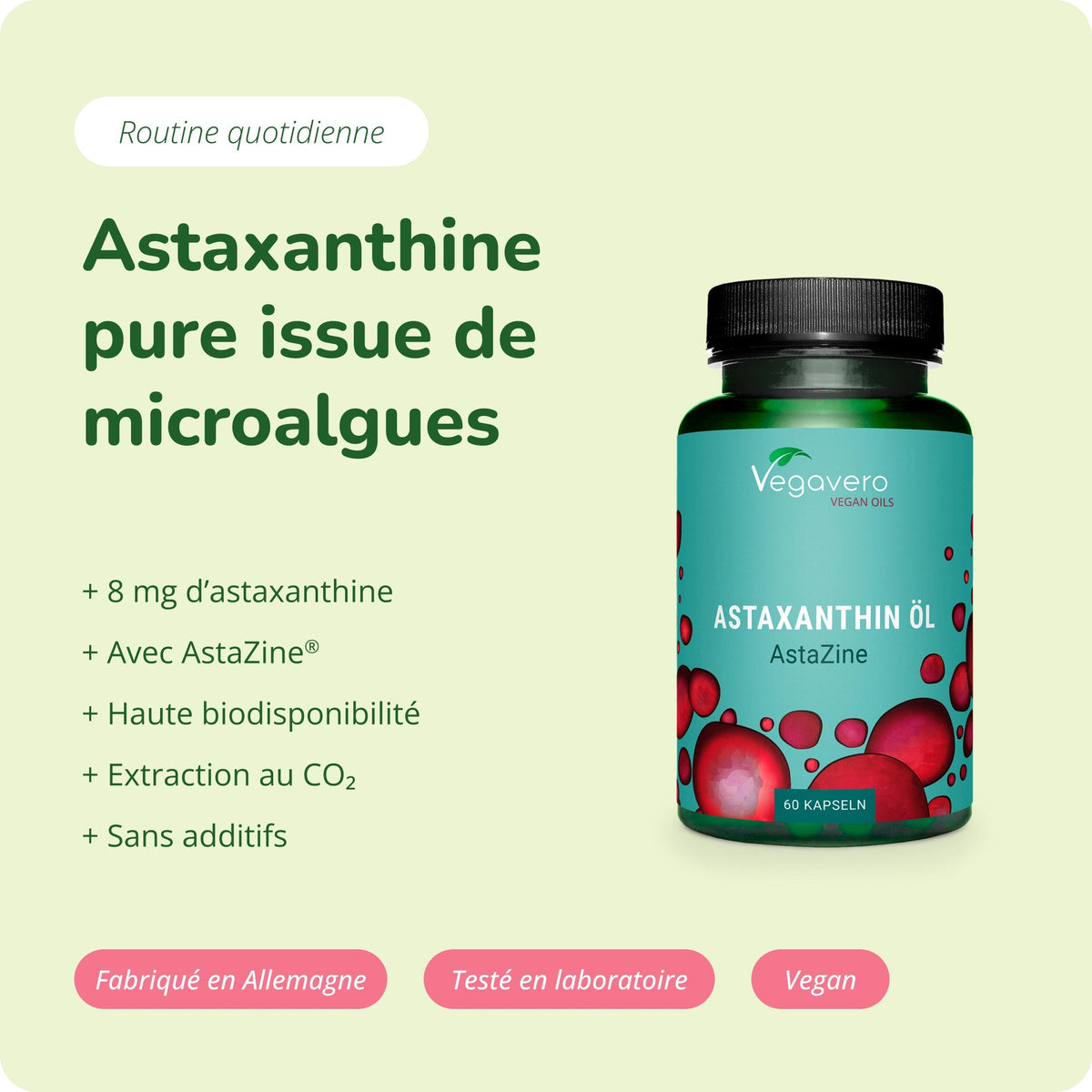 Astaxanthine Huile Gélules