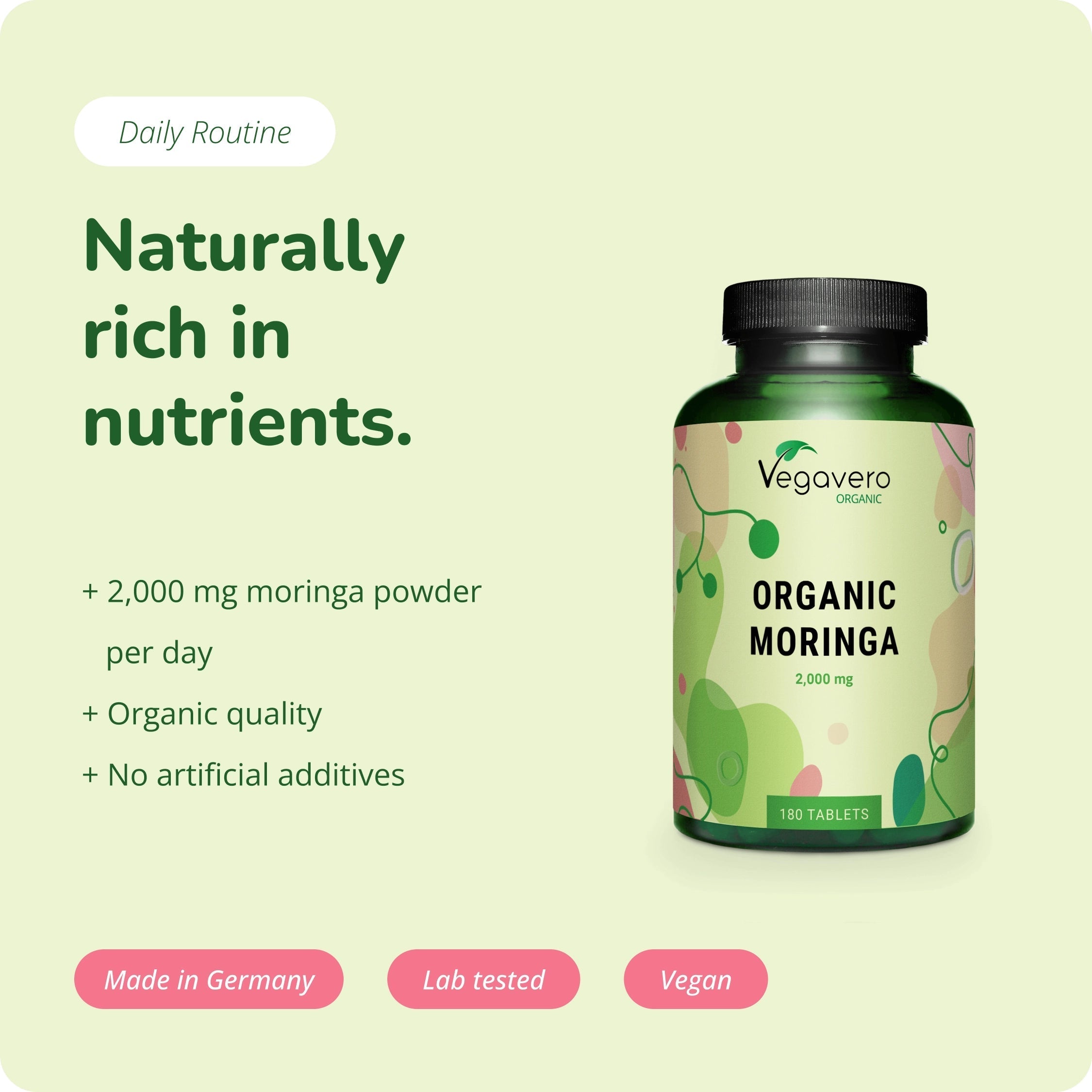 Moringa Oleifera Comprimés Bio
