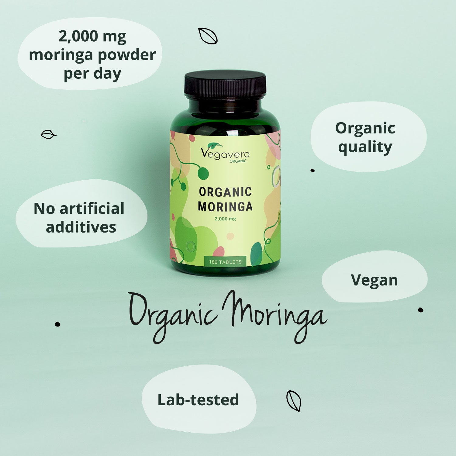 Moringa Oleifera Comprimés Bio