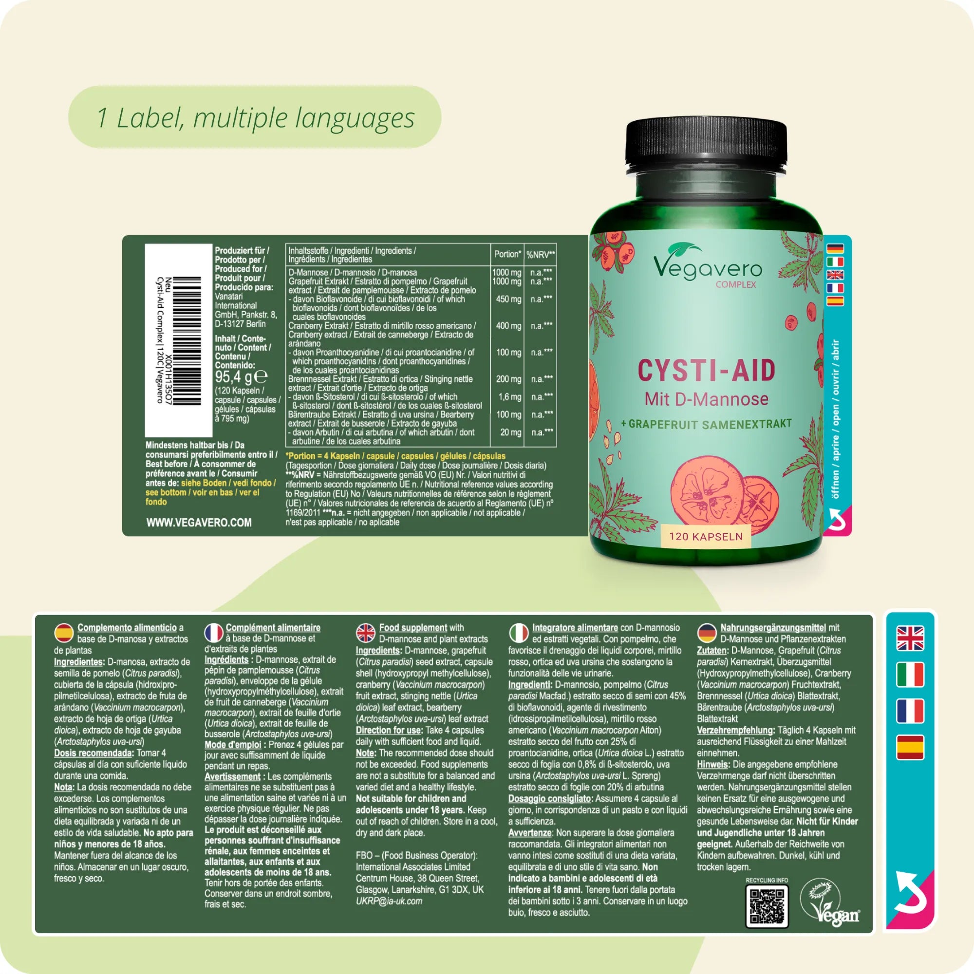 Cysti-Aid Gélules