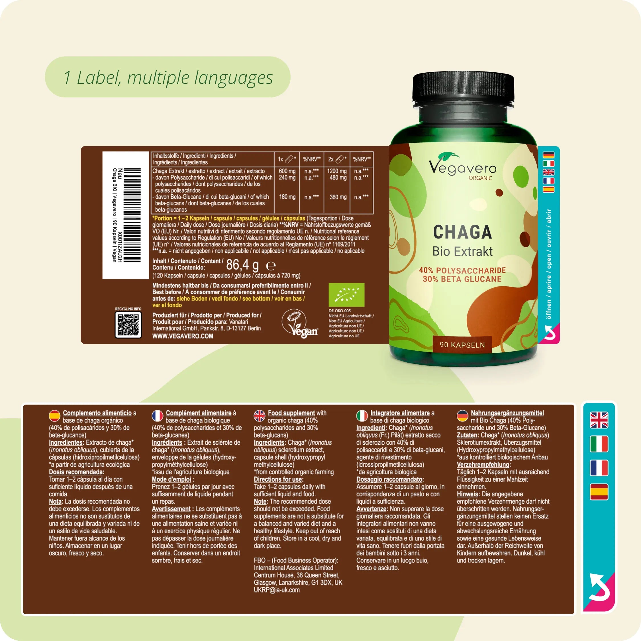 Chaga Extrait Gélules Bio
