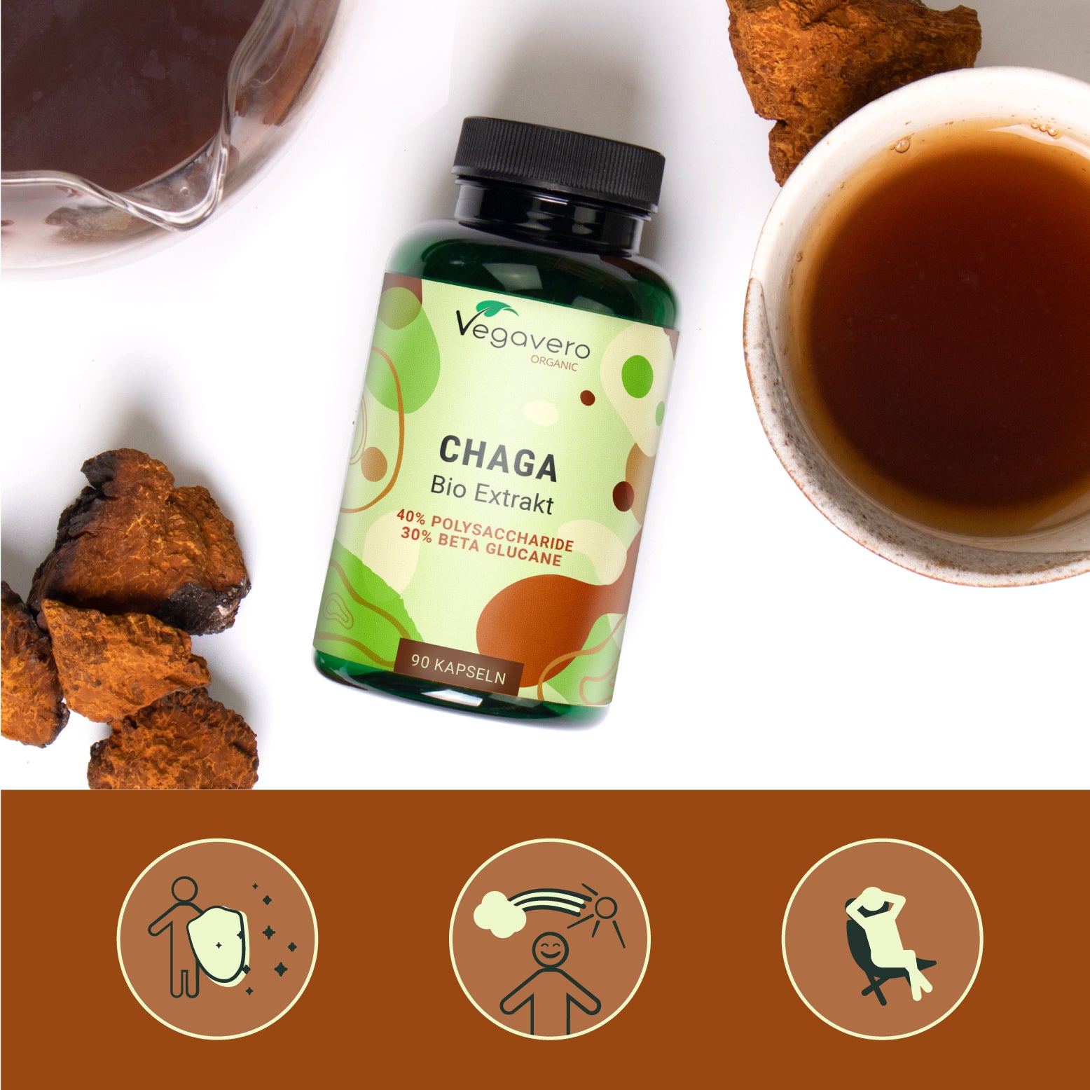 Chaga Extrait Gélules Bio