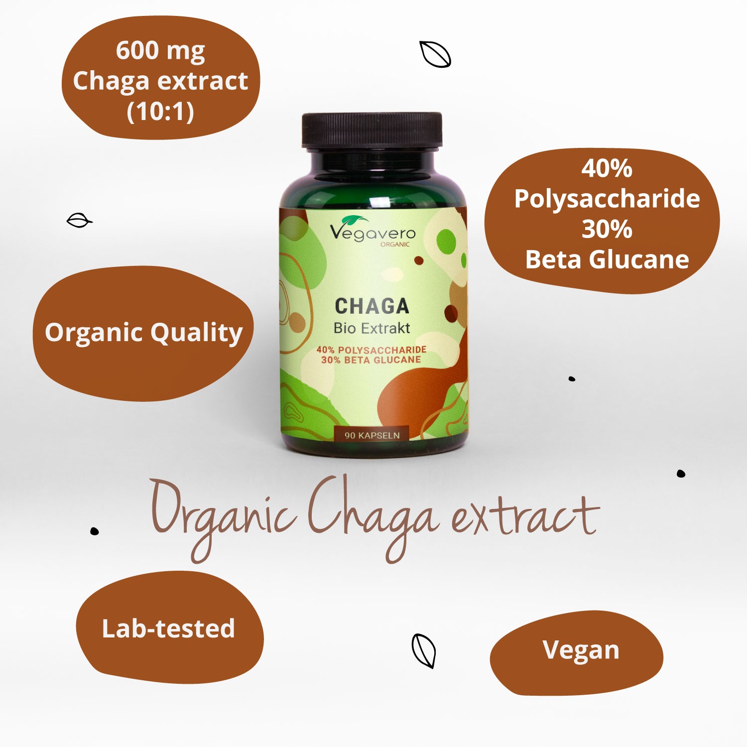 Chaga Extrait Gélules Bio