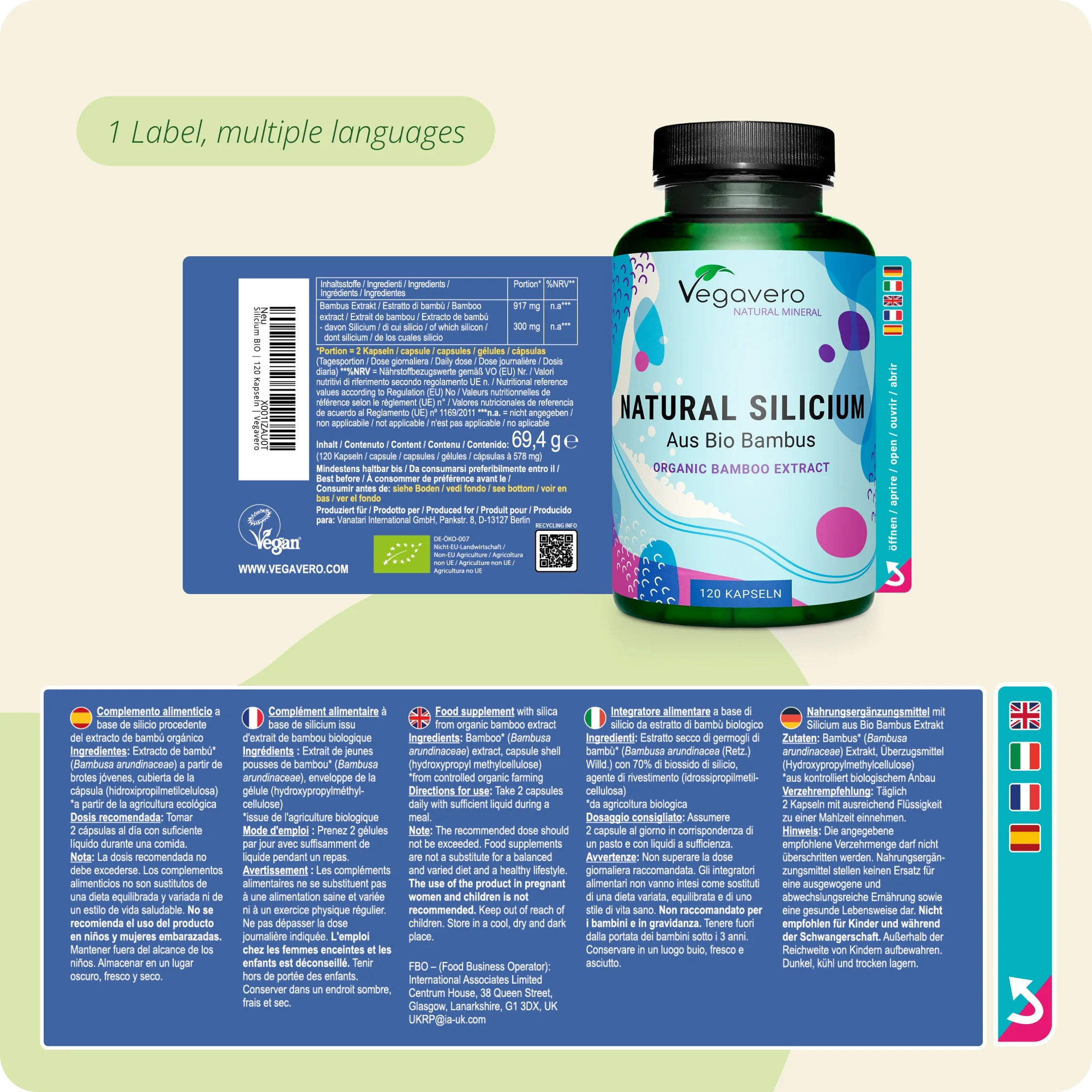 Silicium Naturel Gélules Bio
