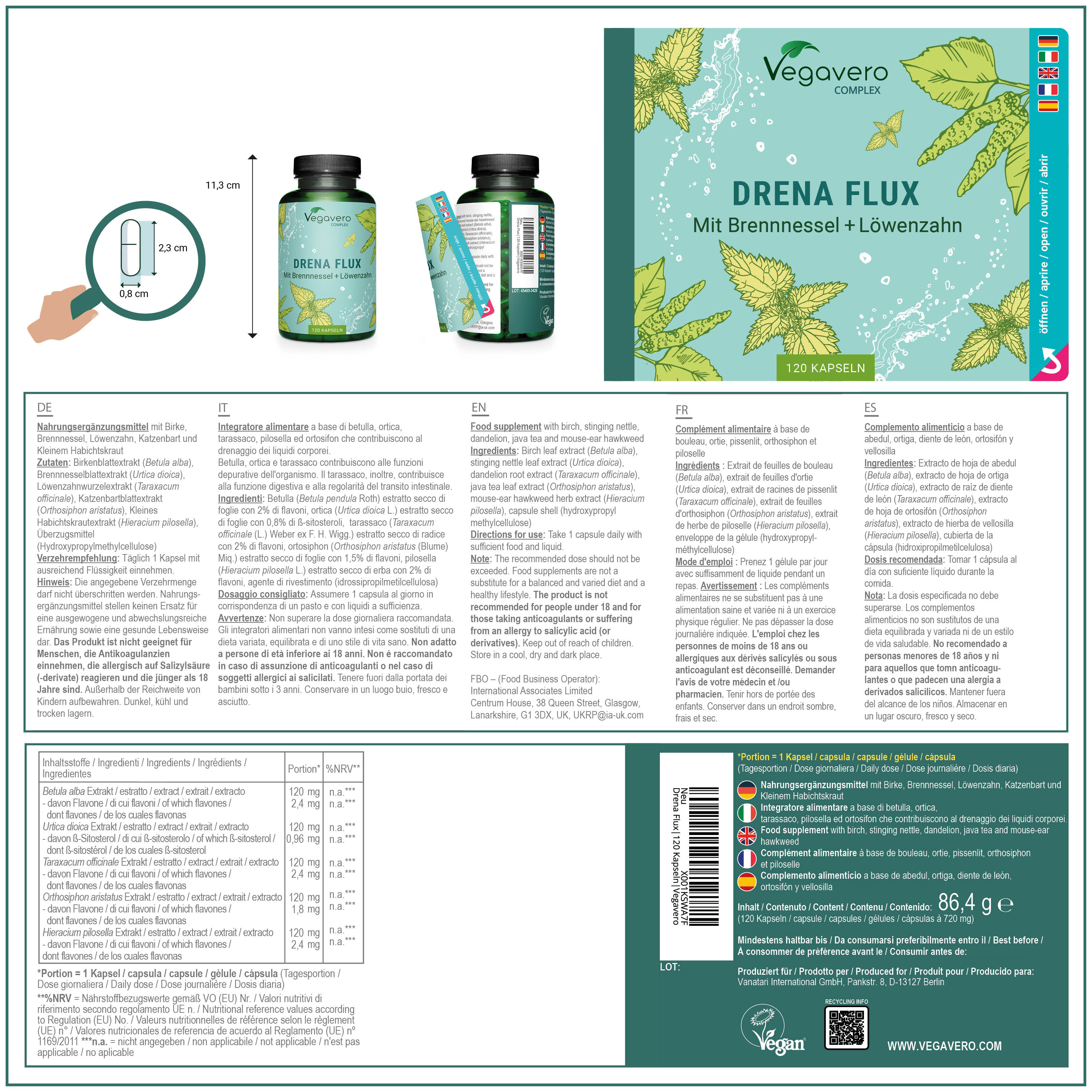Drenaflux Complex Gélules