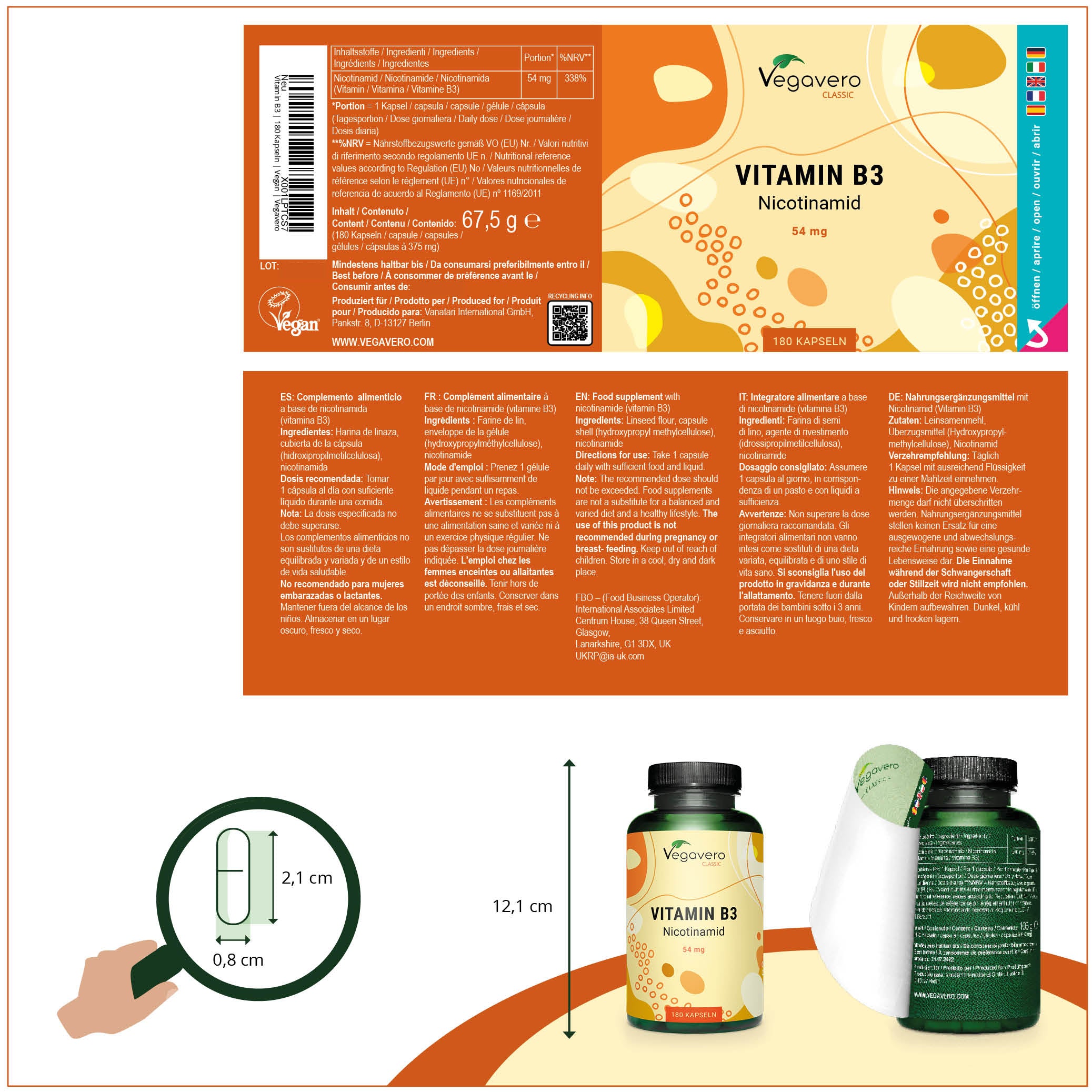 Vitamine B3 Gélules