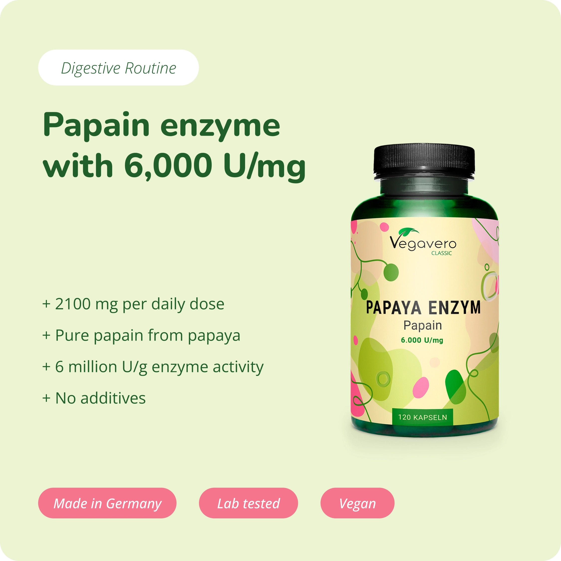 Papaye Enzymes Gélules