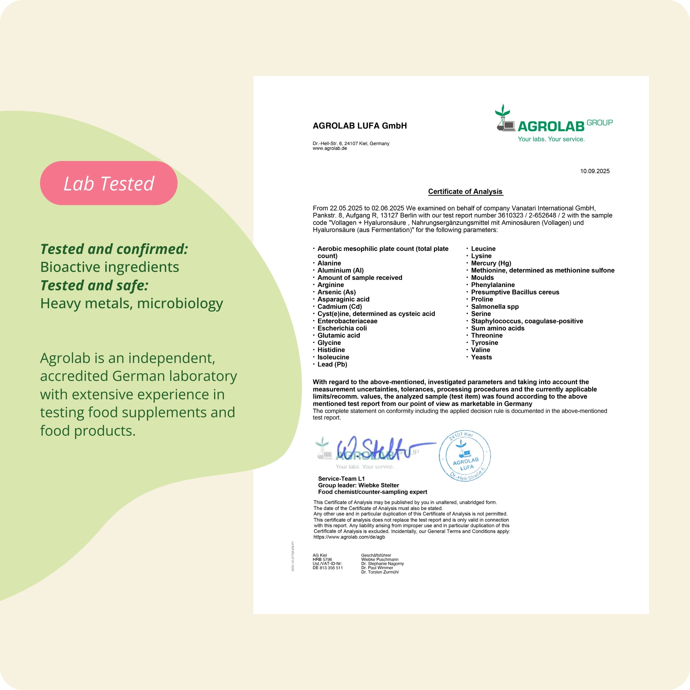 Vollagen + Acide Hyaluronique Complex Gélules