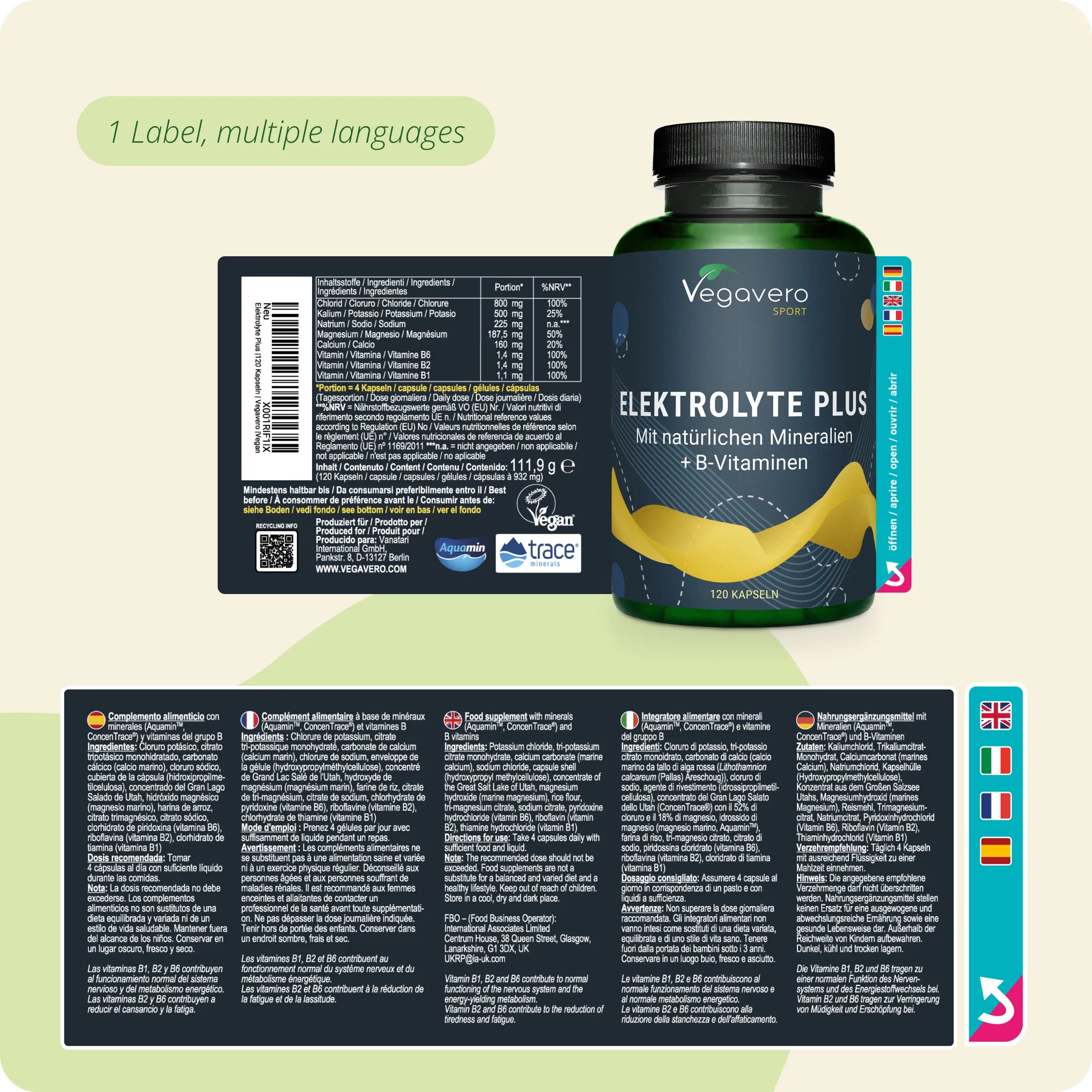 Electrolyte Plus Gélules