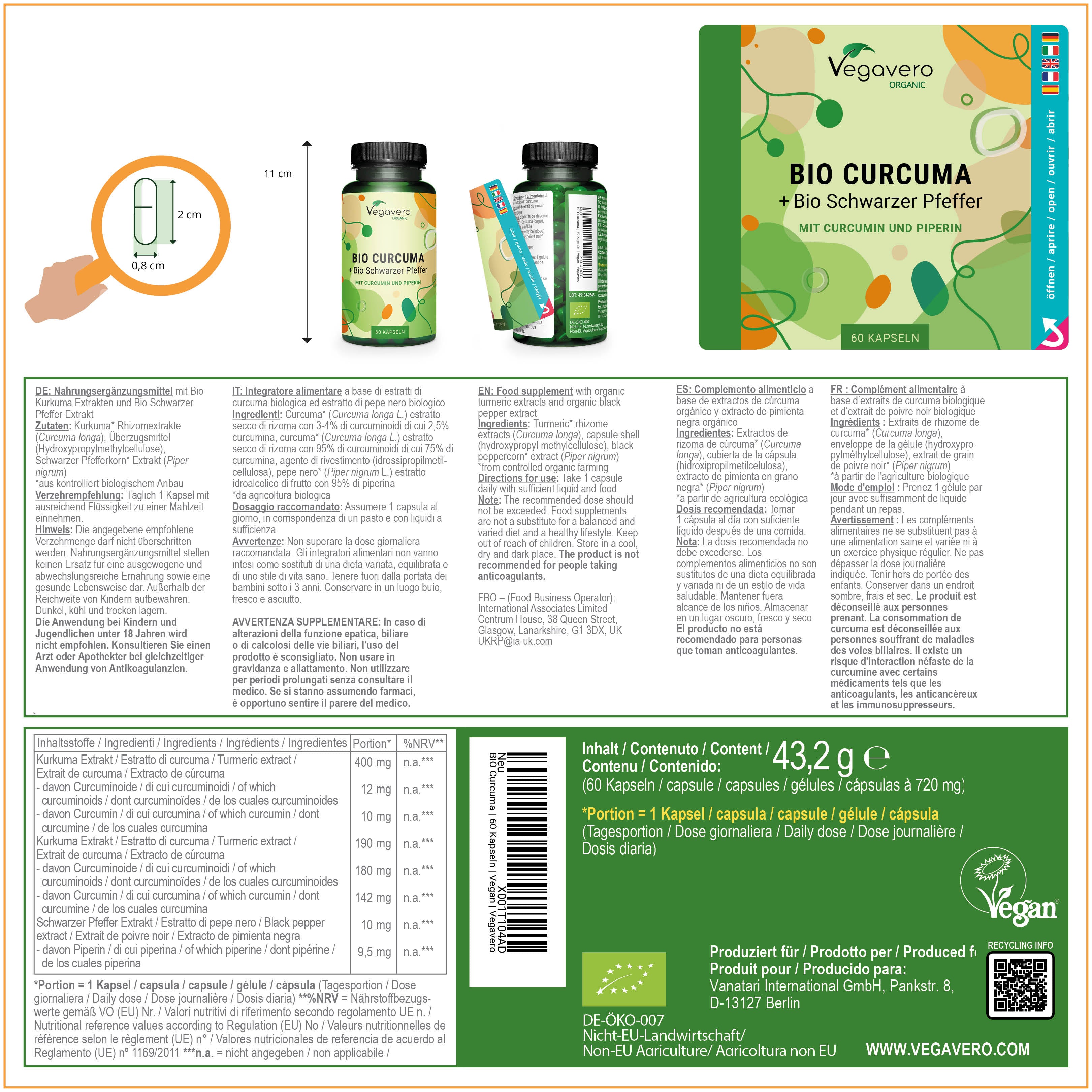 Curcuma Gélules Bio