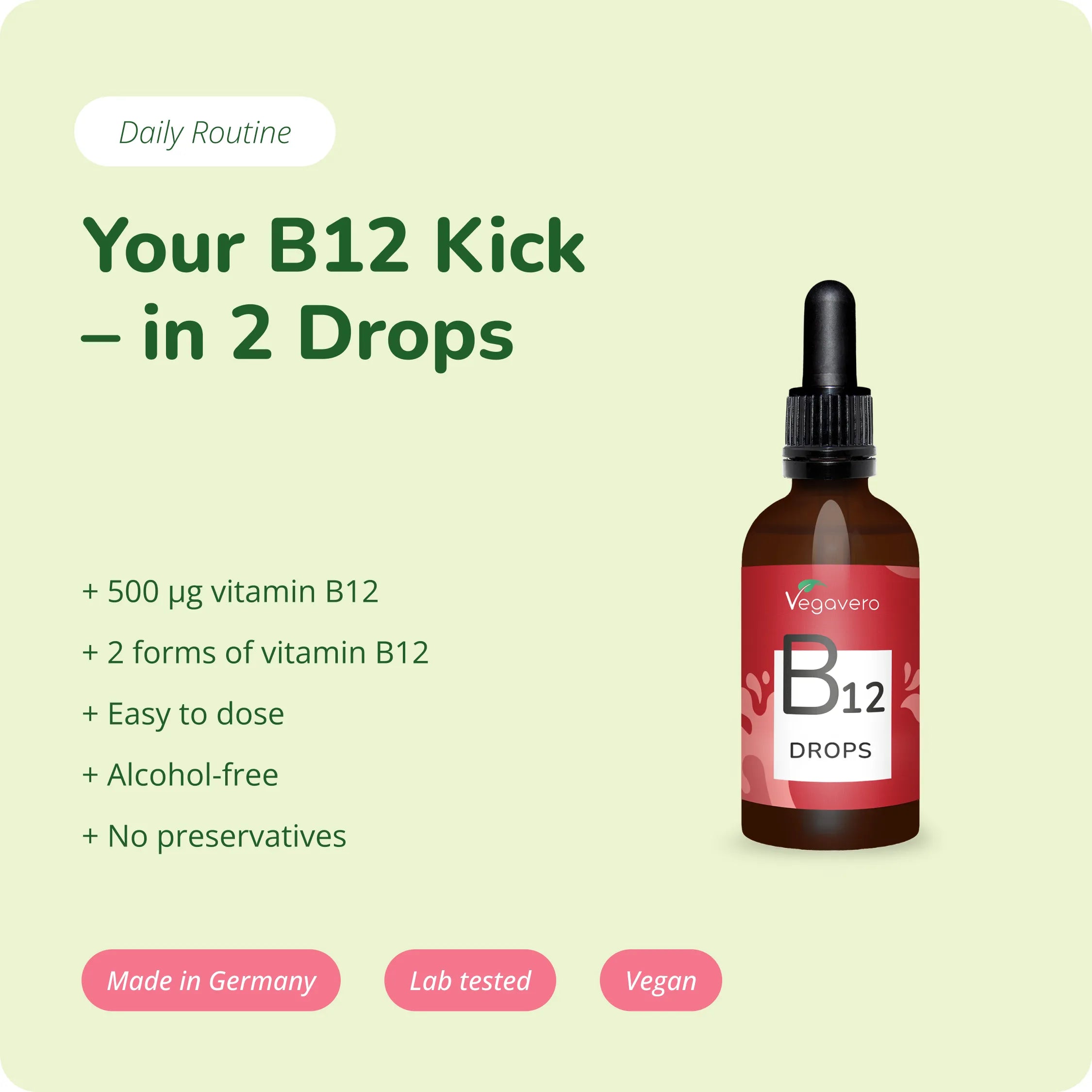 Vitamine B12 en Gouttes