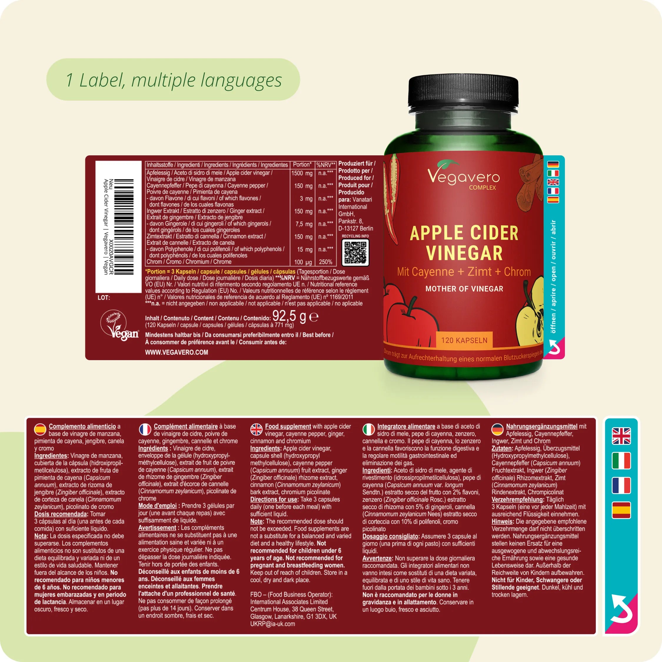Vinaigre de Cidre Complex Gélules