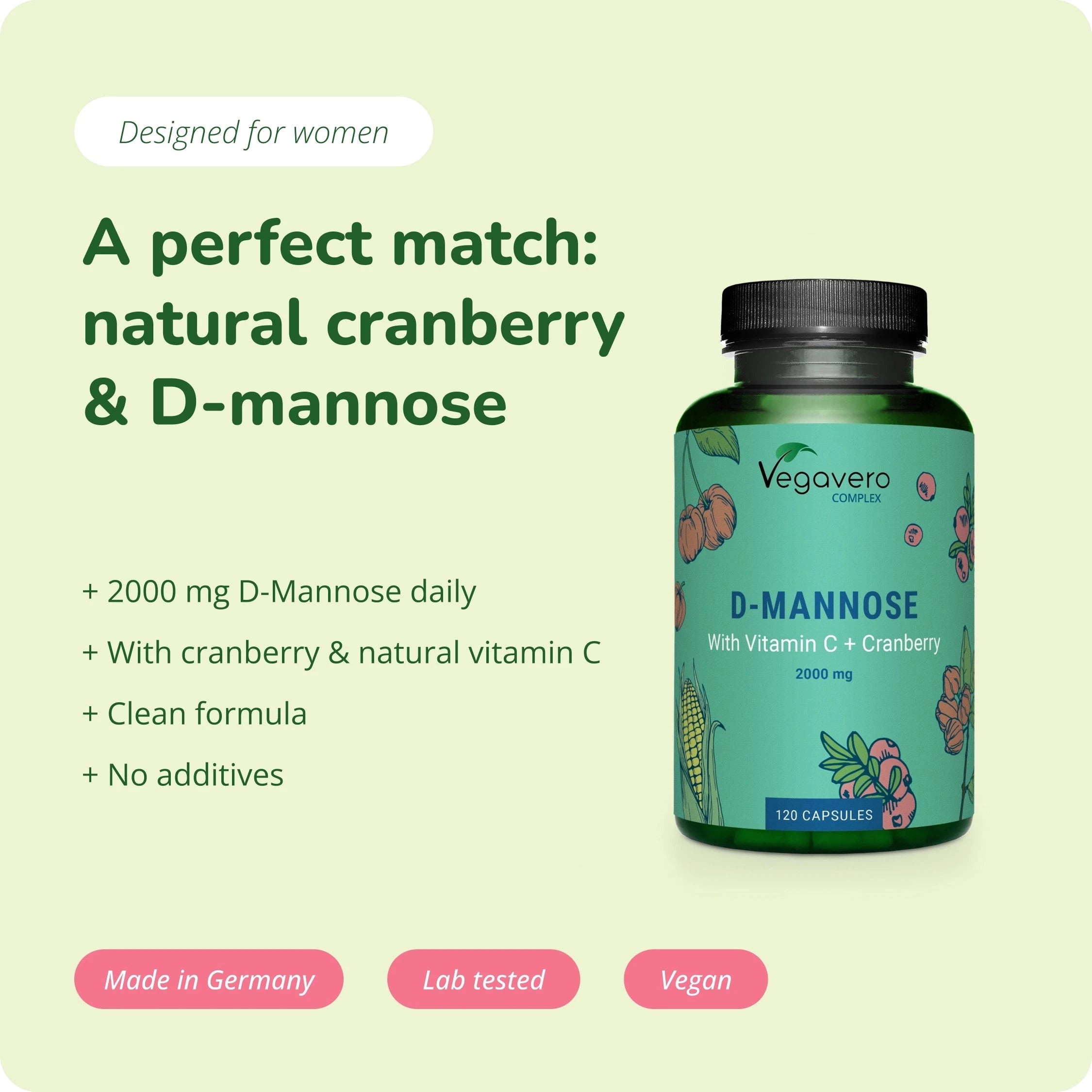 D‑Mannose Complex Gélules