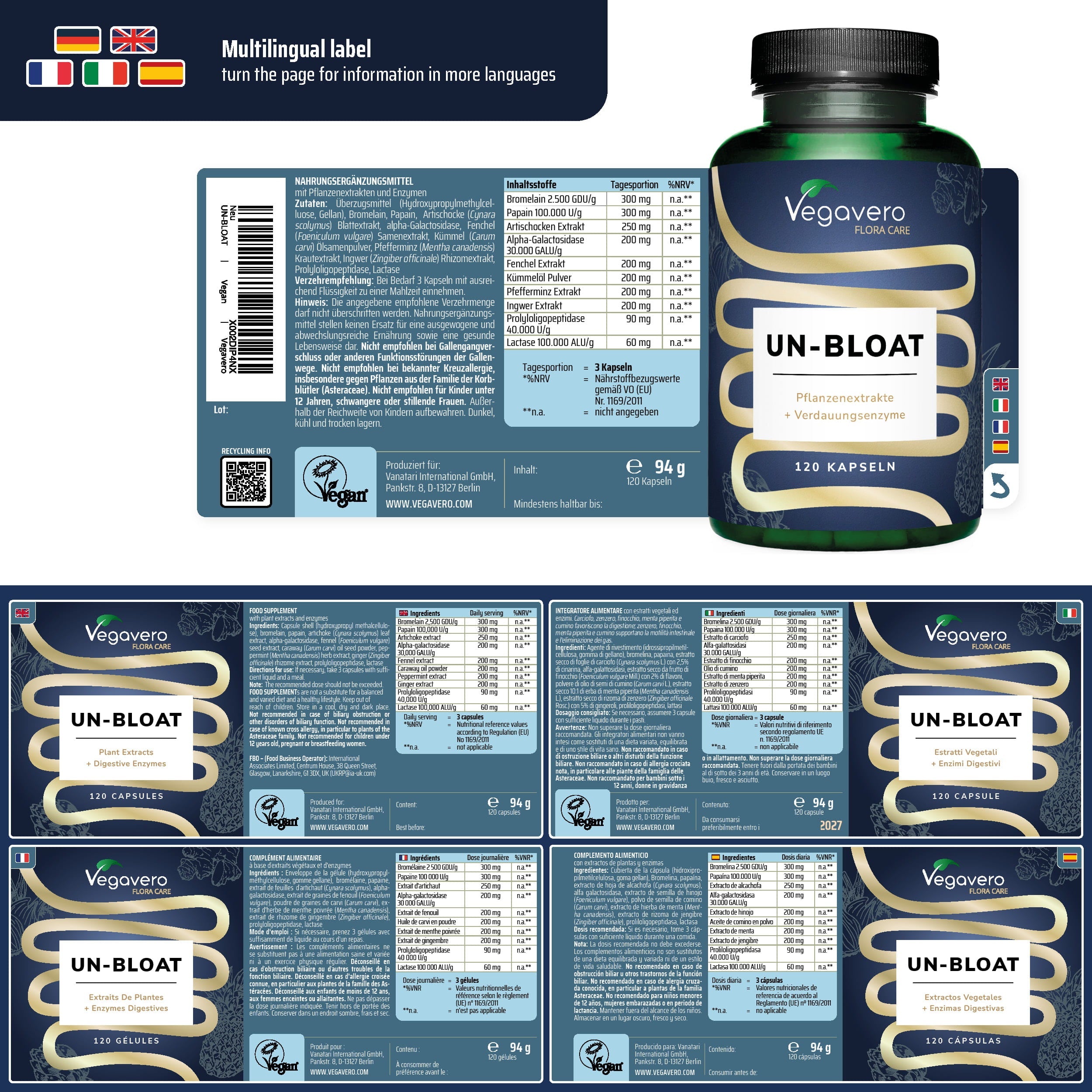 Un-Bloat Gélules