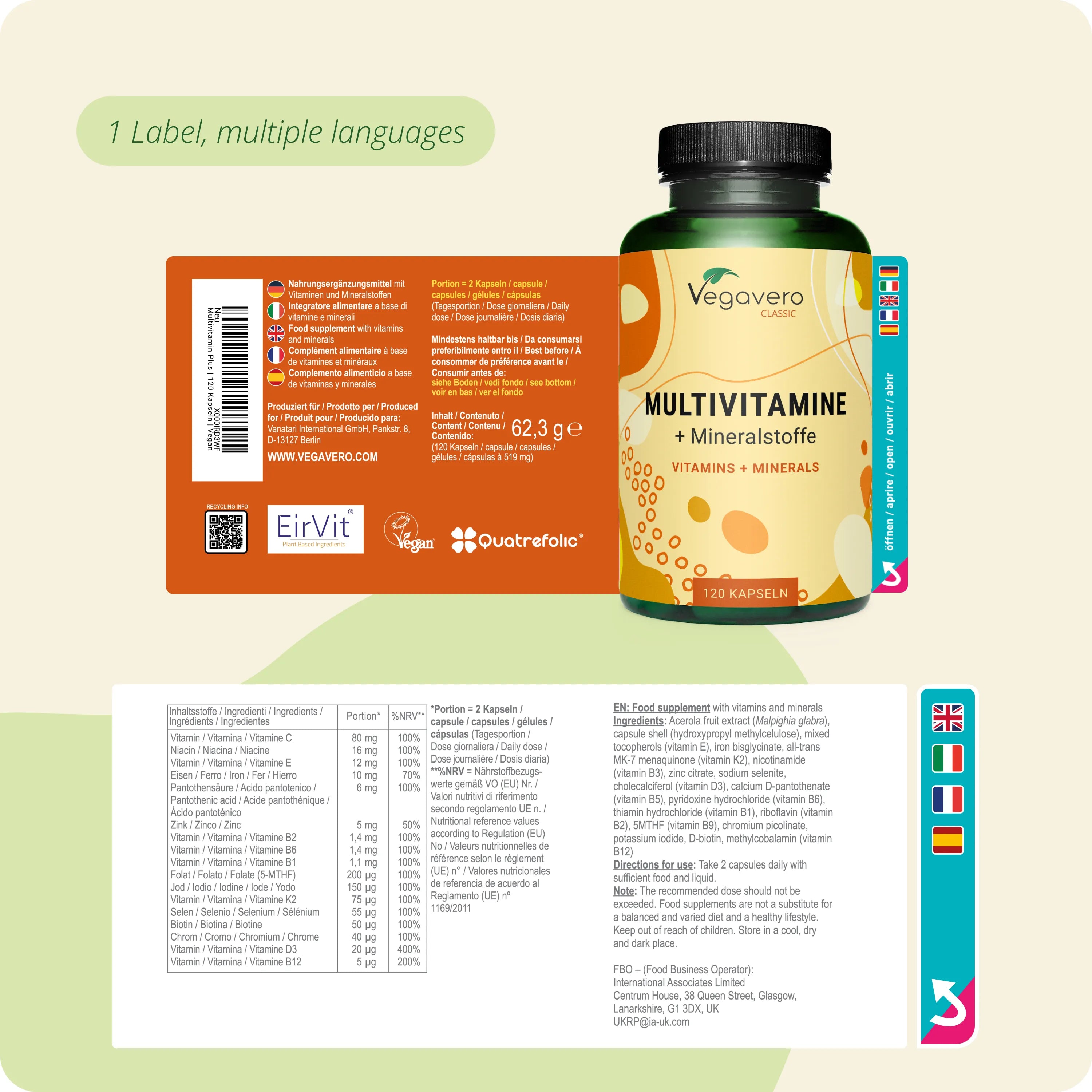 Multivitamine Plus Gélules