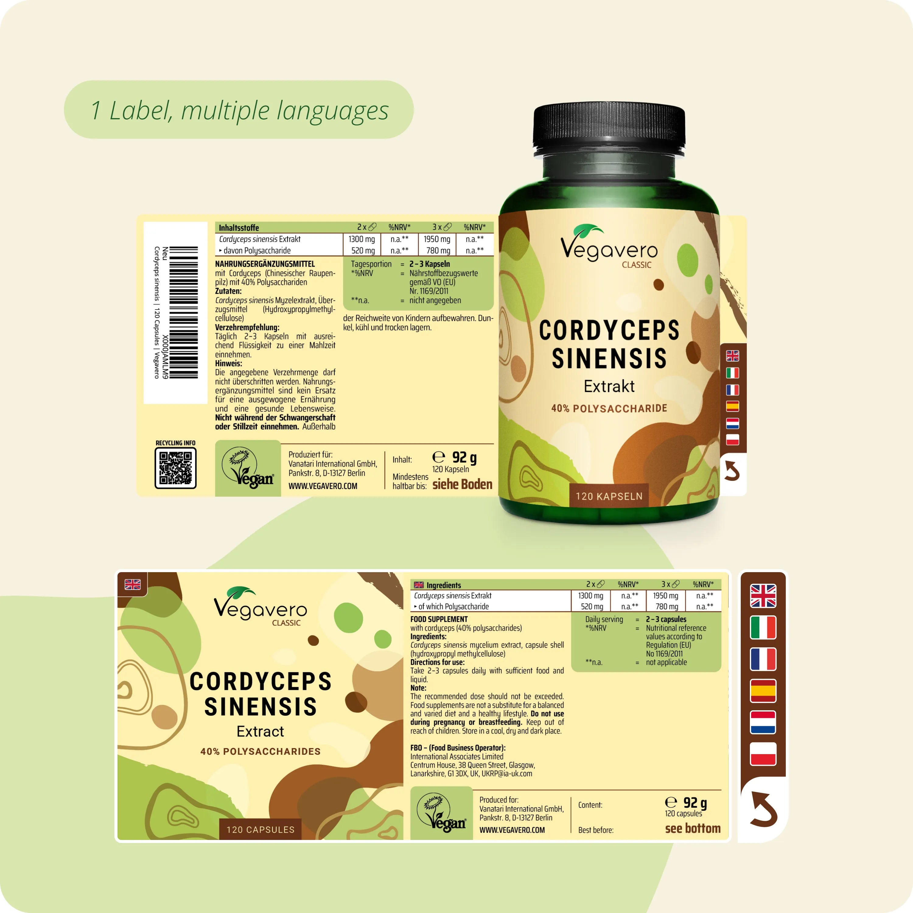 Cordyceps Sinensis Extrait Gélules