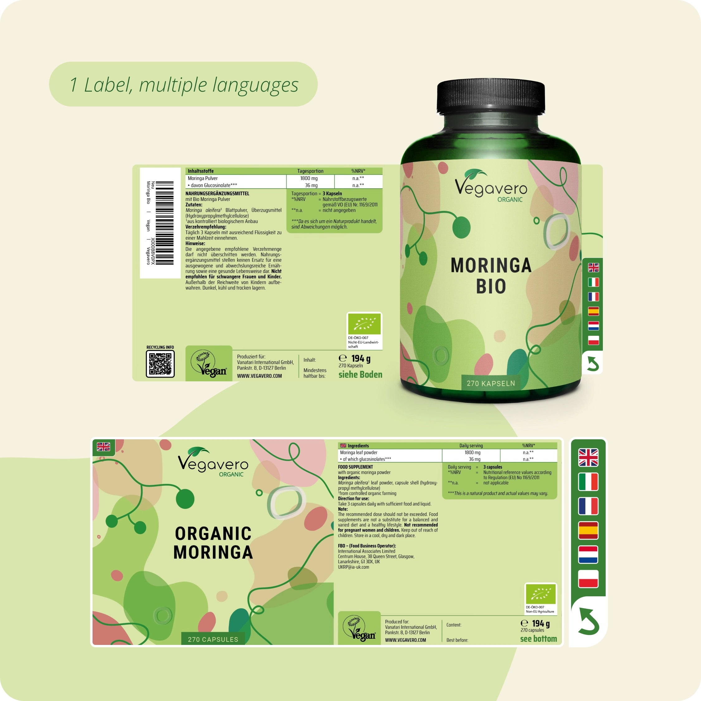 Moringa Oleifera Gélules Bio