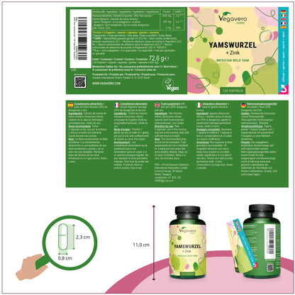 Igname Sauvage + Zinc Gélules