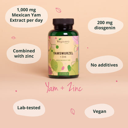 Igname Sauvage + Zinc Gélules
