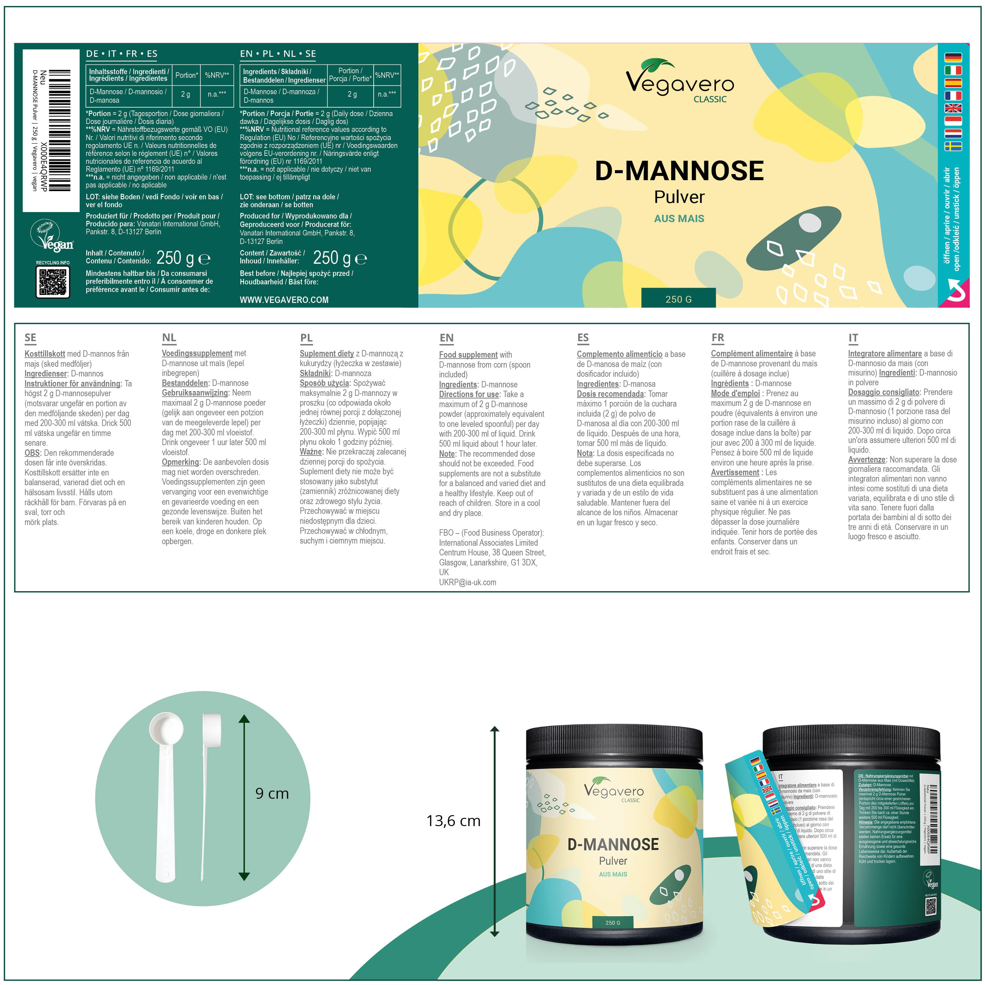 D-Mannose en Poudre