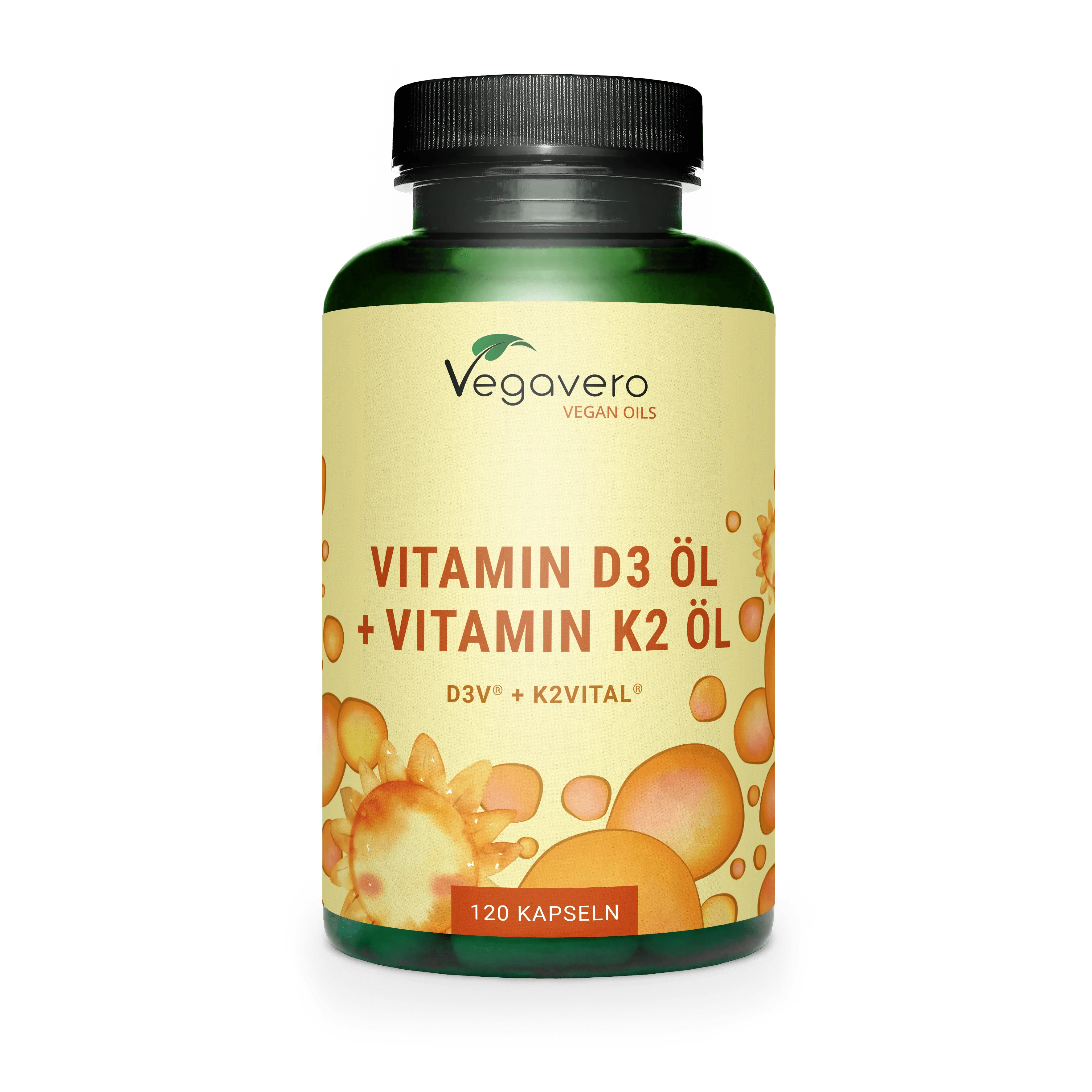 Vitamine D3 + K2 Huile Gélules