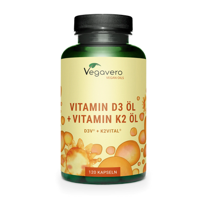 Vitamine D3 + K2 Huile Gélules