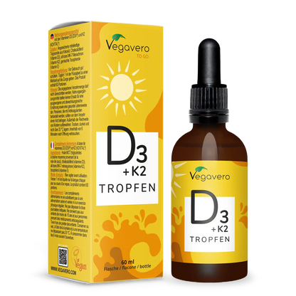 Vitamine D3 + K2 en Gouttes
