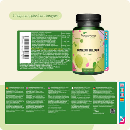 Ginkgo Biloba Extrait Gélules