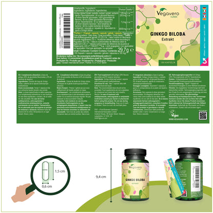 Ginkgo Biloba Extrait Gélules