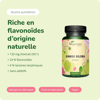 Ginkgo Biloba Extrait Gélules