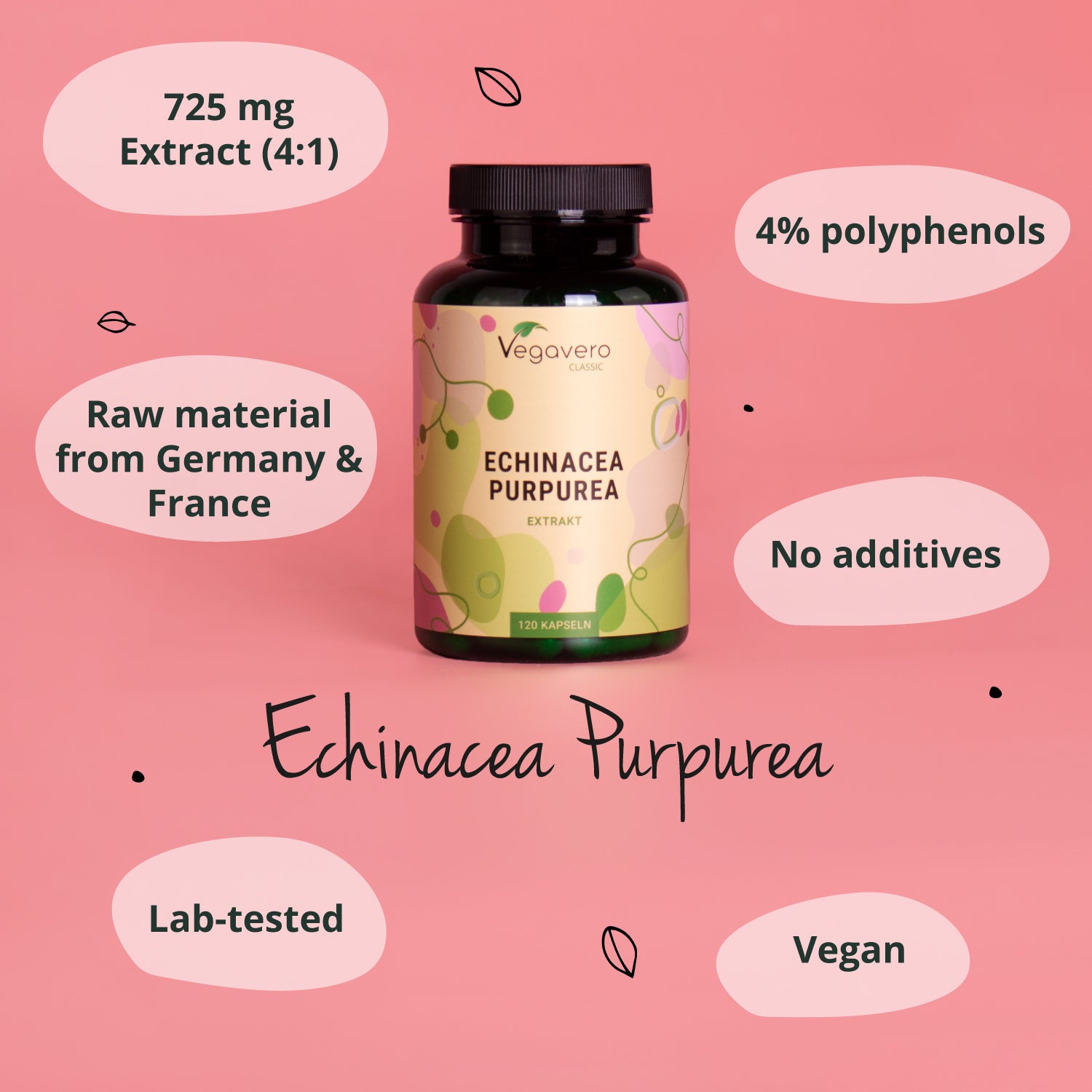 Échinacée Pourpre Extrait Gélules
