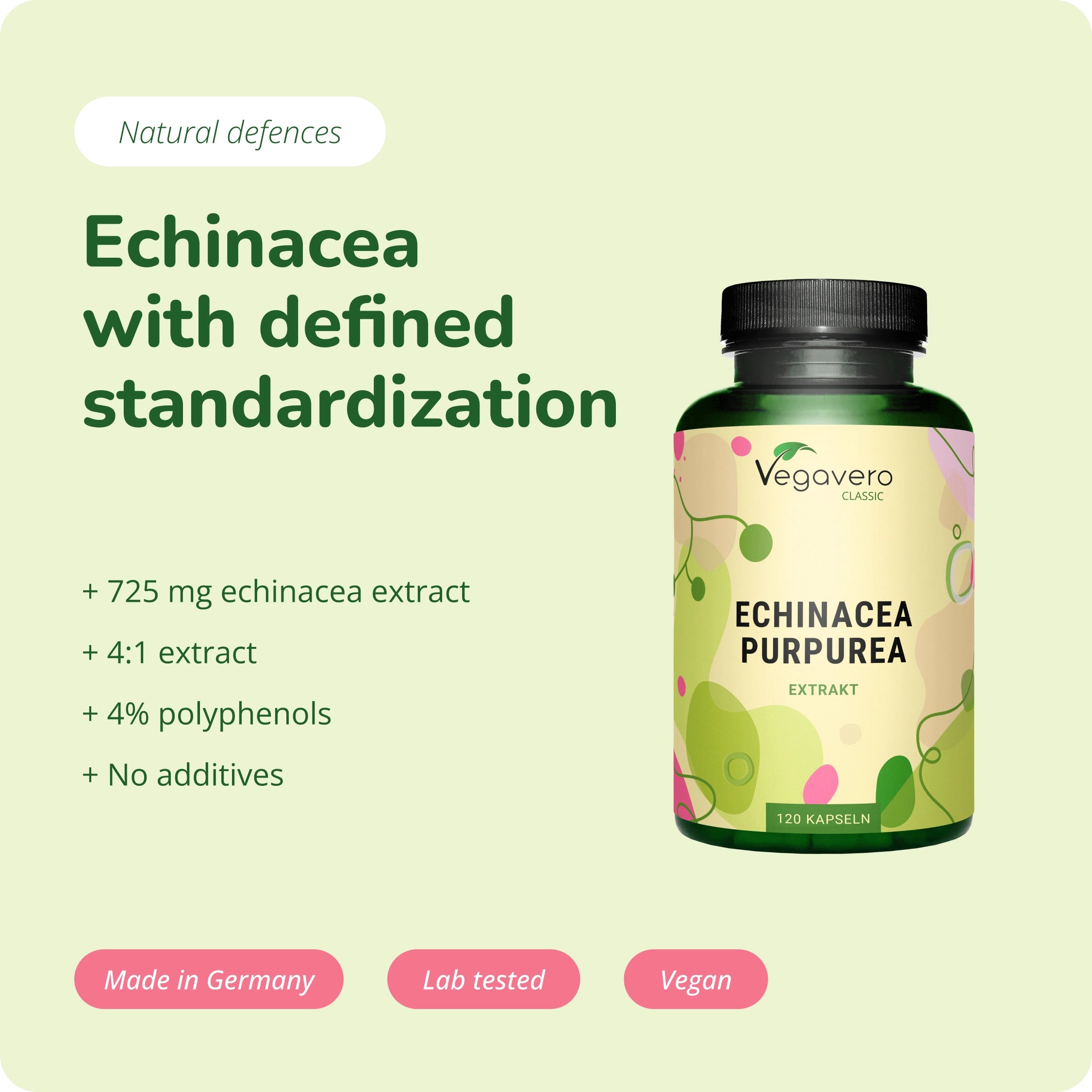 Échinacée Pourpre Extrait Gélules