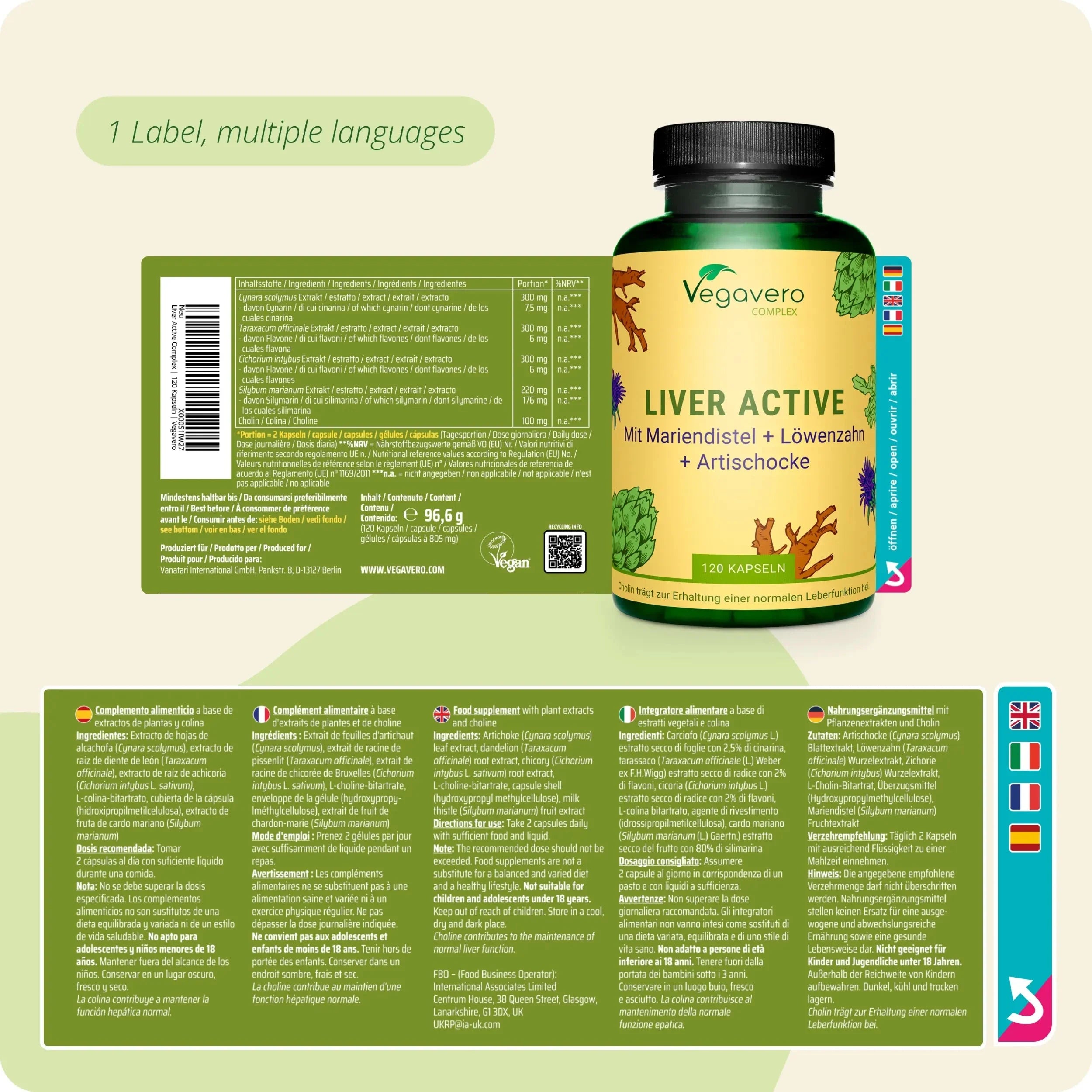 Liver Active Complex Gélules
