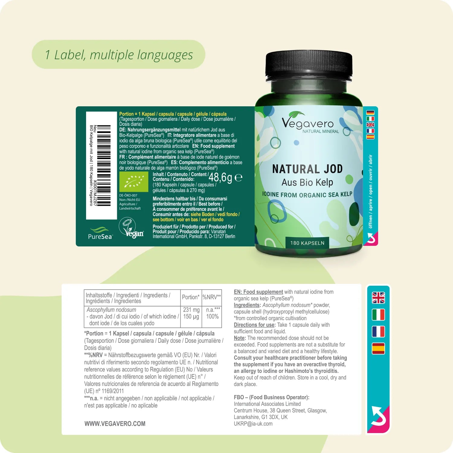 Iode Naturelle Gélules Bio