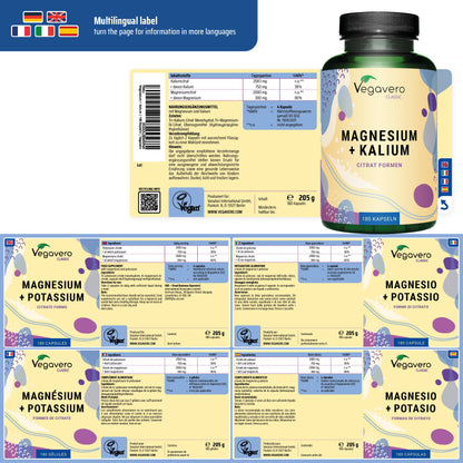 Magnésium + Potassium Gélules