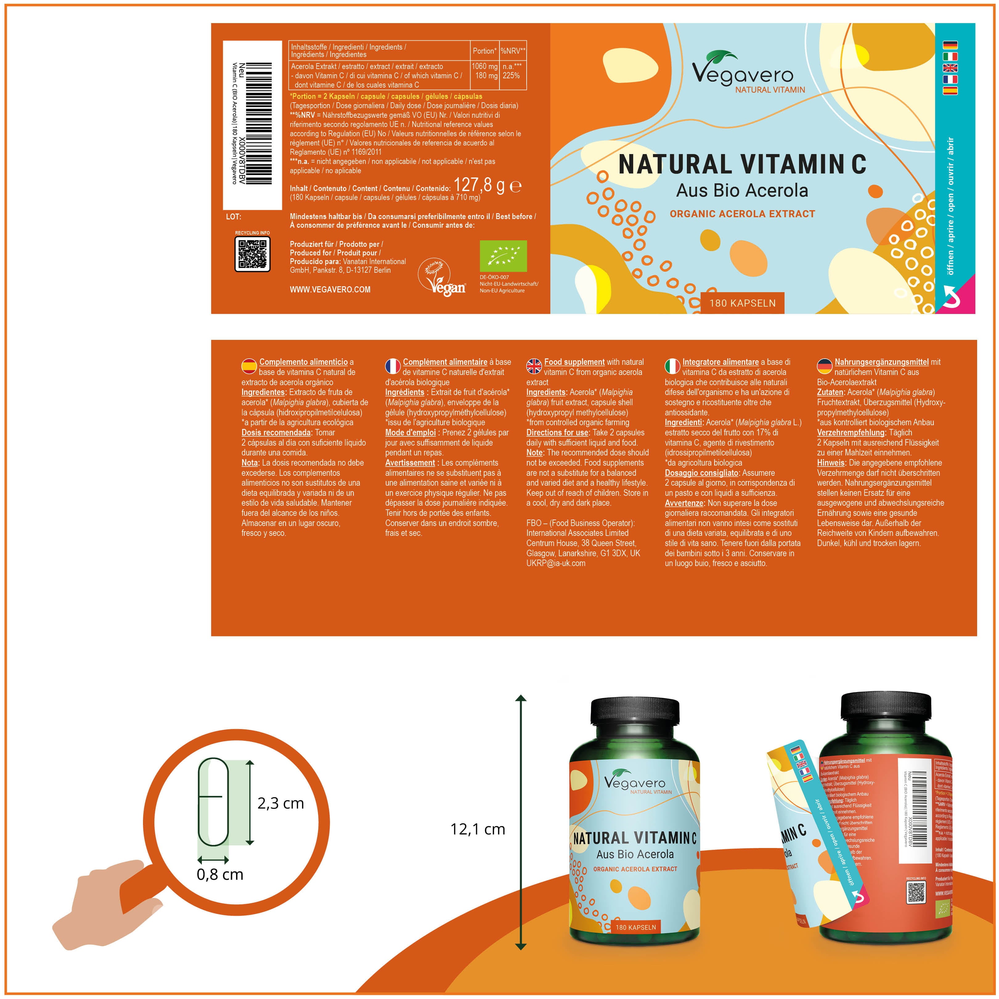 Vitamine C Naturelle Gélules Bio